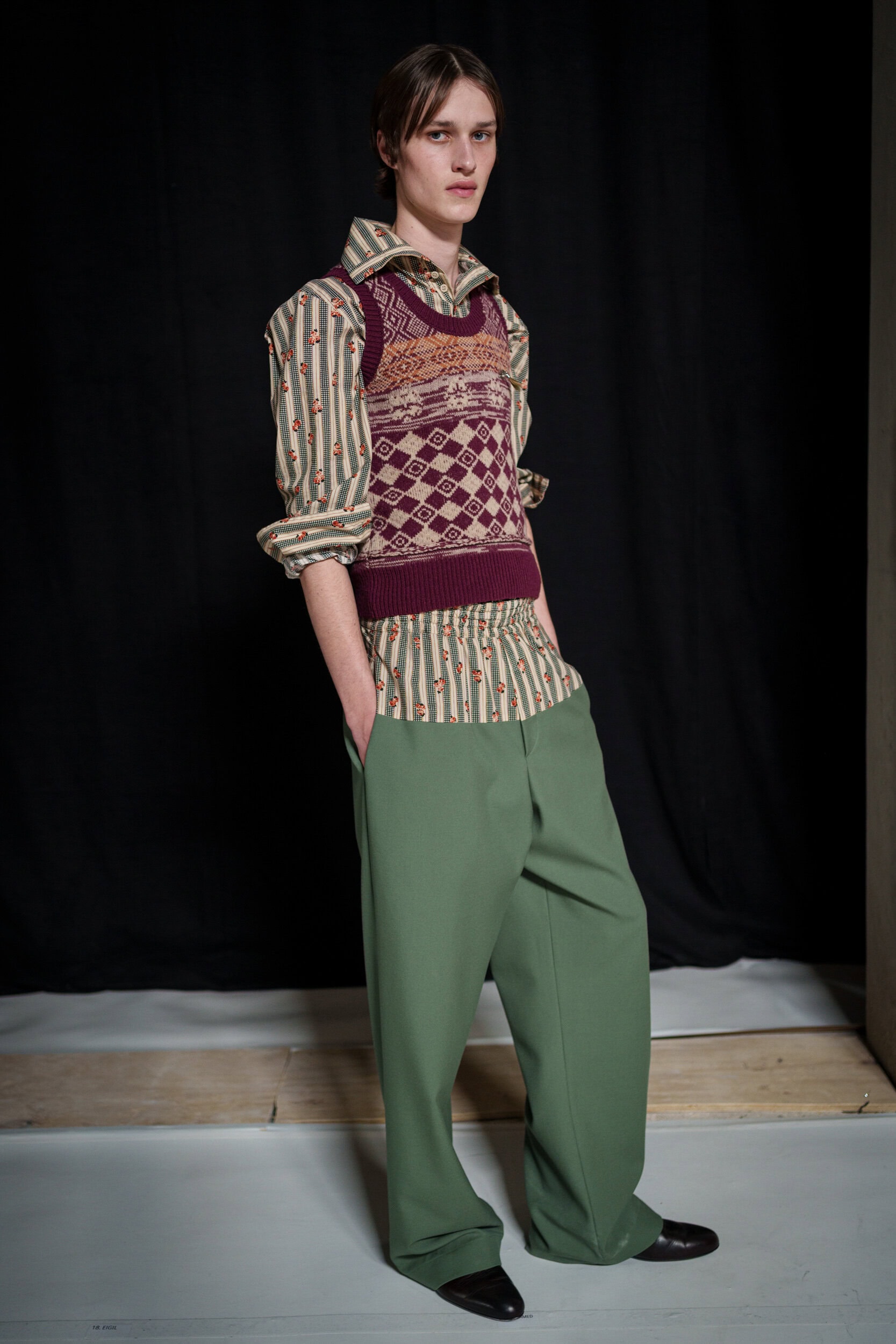 Dries Van Noten Fall 2026 Men’s Fashion Show Backstage