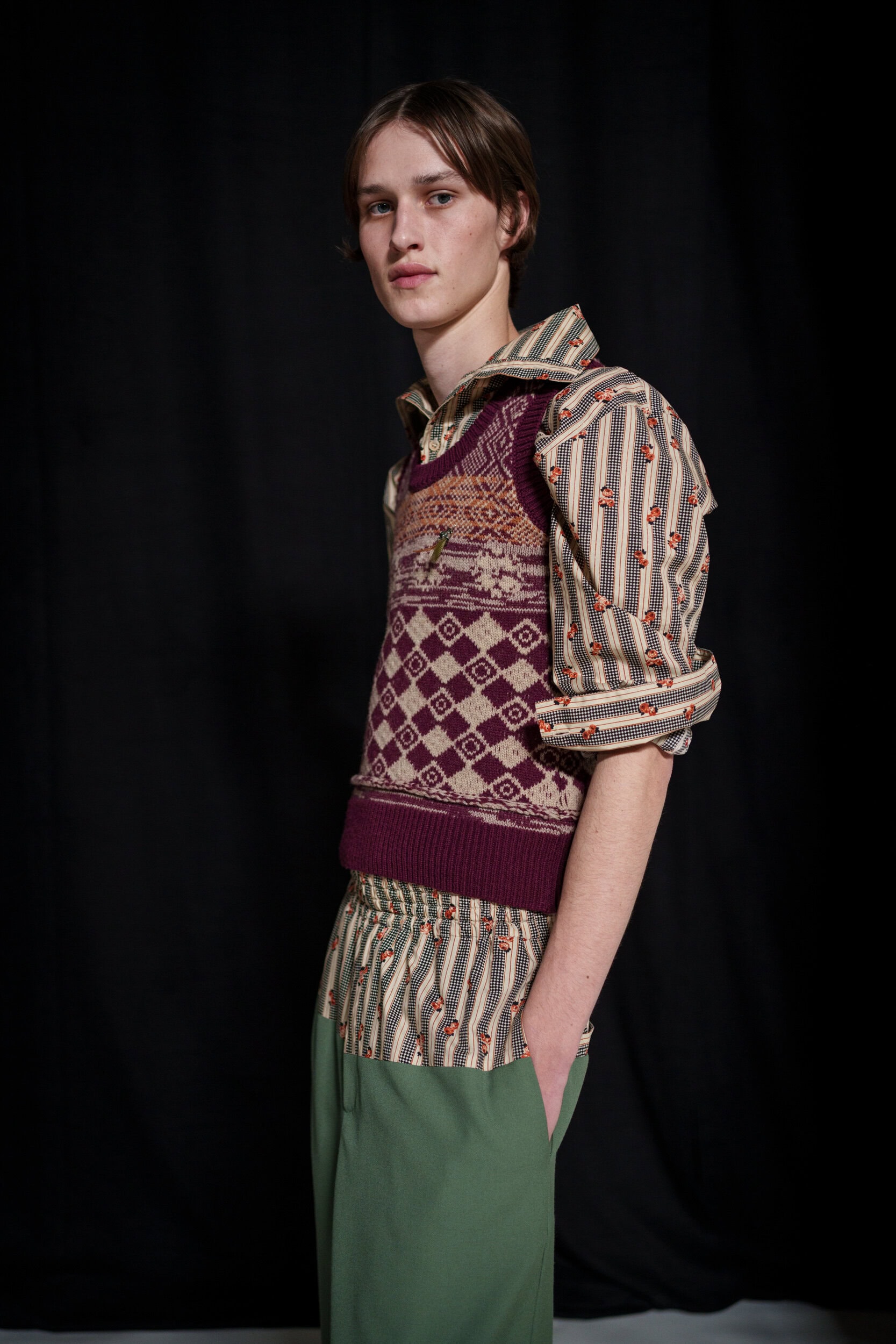 Dries Van Noten Fall 2026 Men’s Fashion Show Backstage