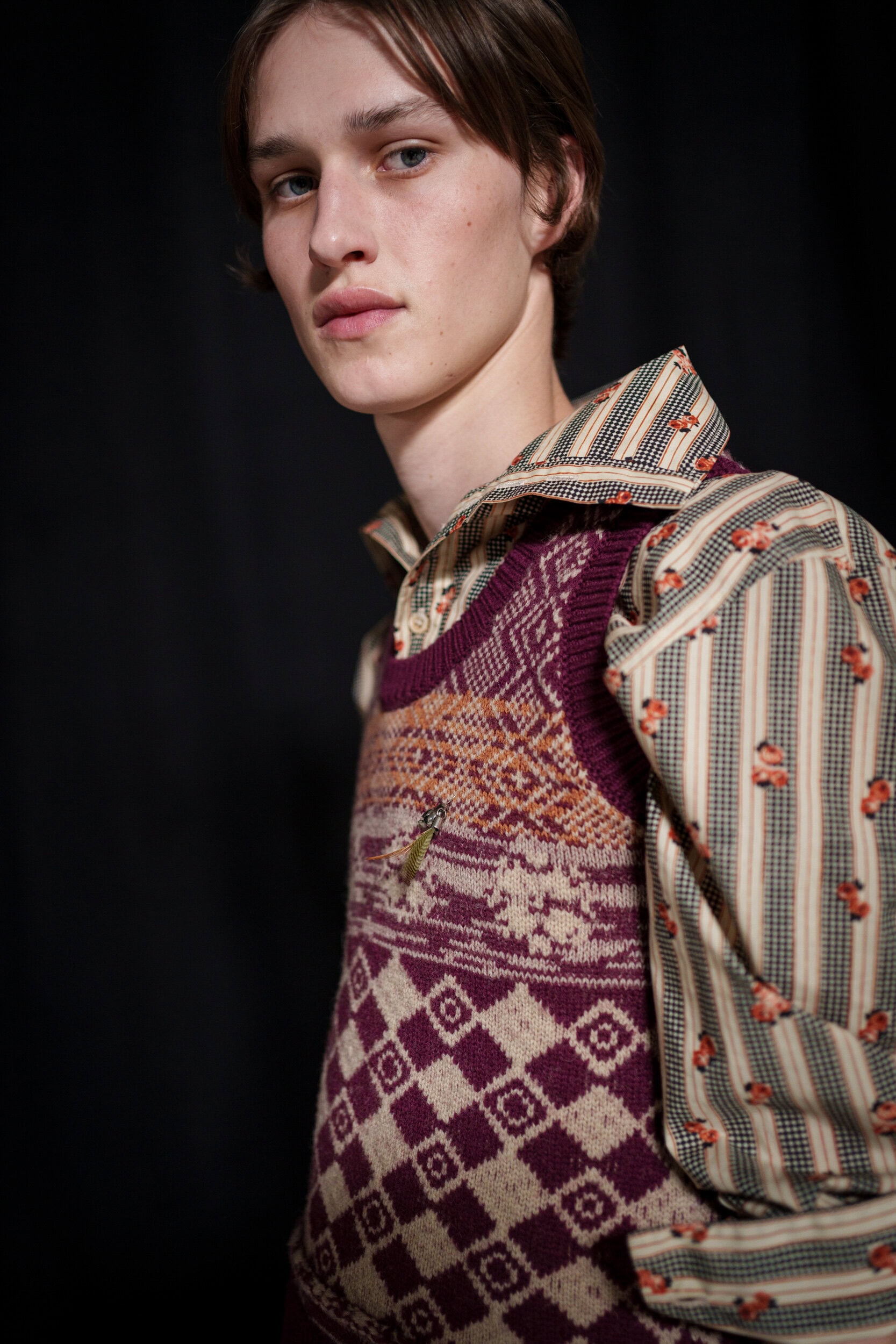 Dries Van Noten Fall 2026 Men’s Fashion Show Backstage