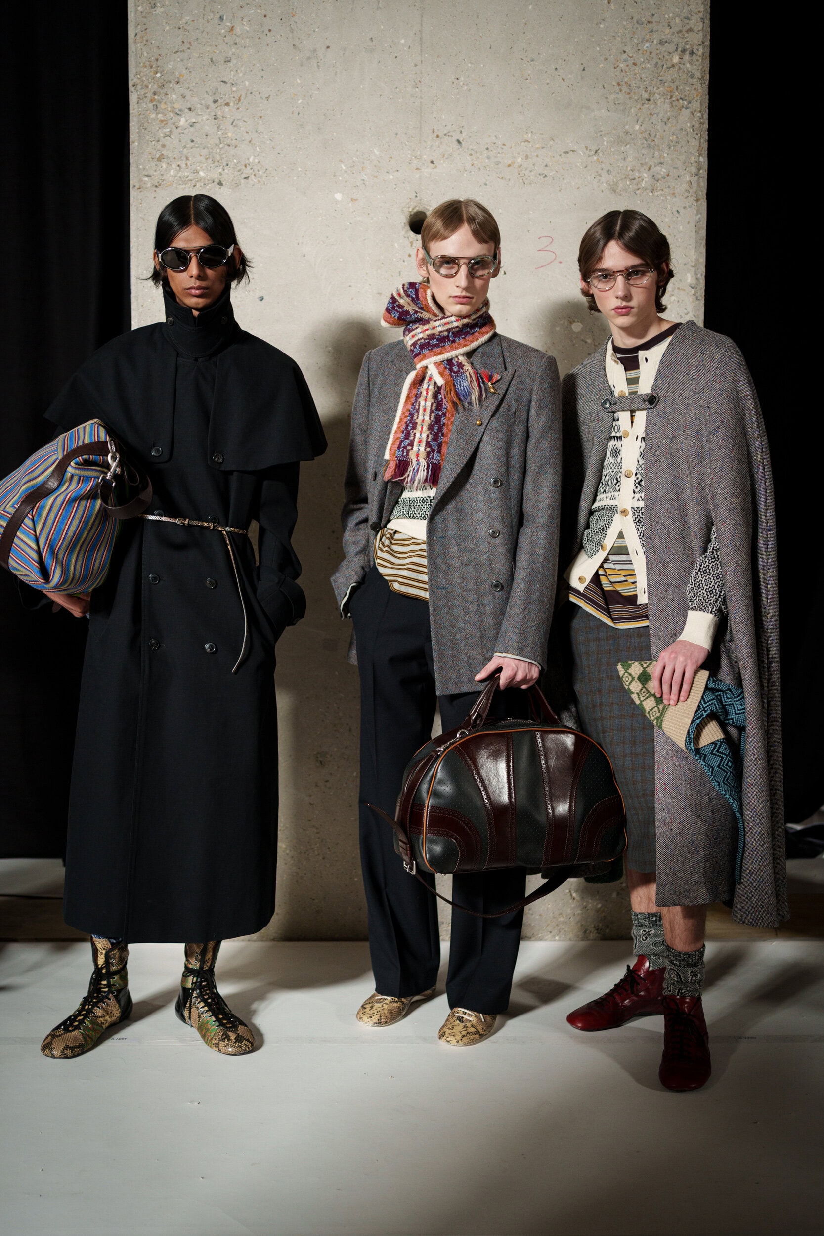 Dries Van Noten Fall 2026 Men’s Fashion Show Backstage