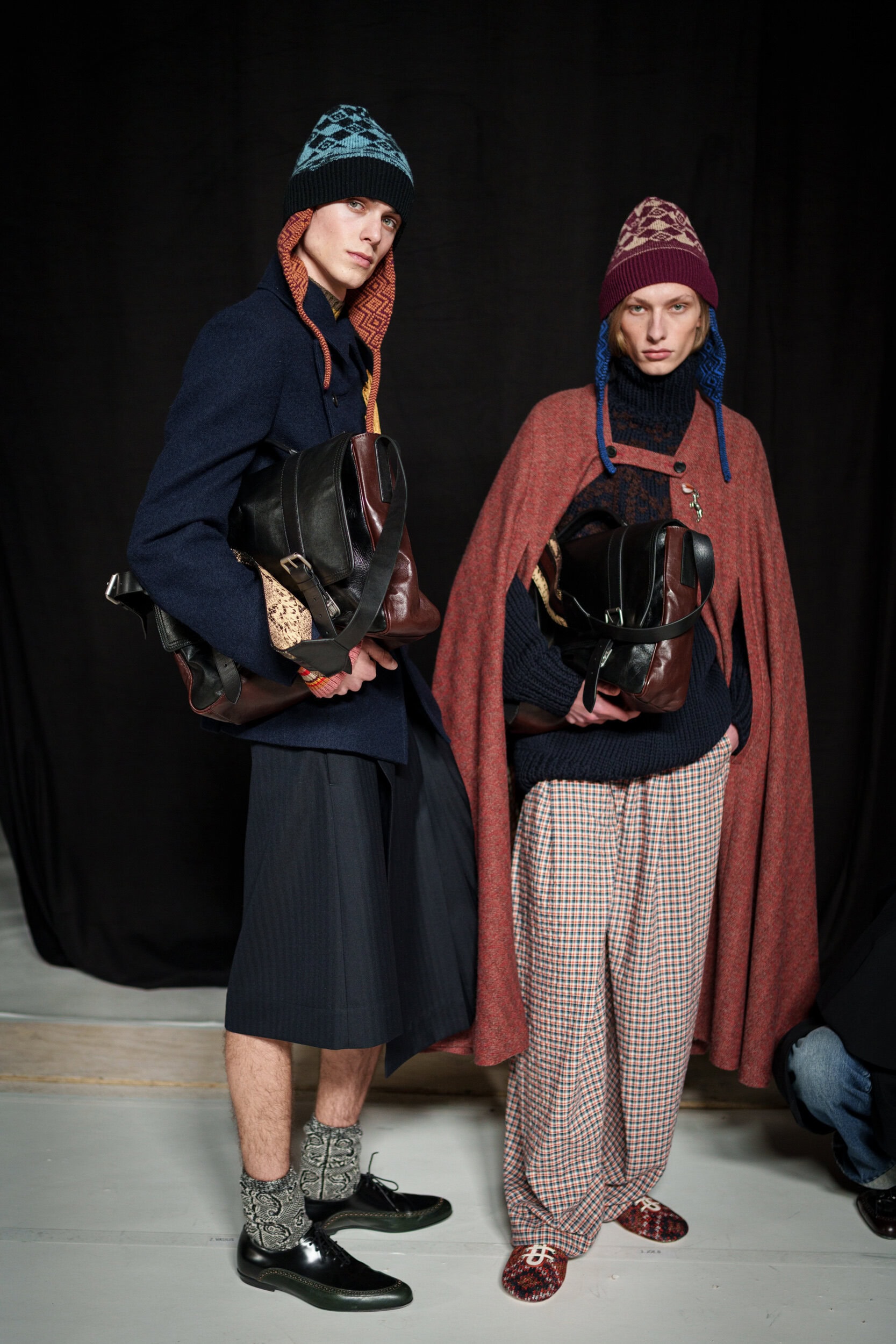Dries Van Noten Fall 2026 Men’s Fashion Show Backstage