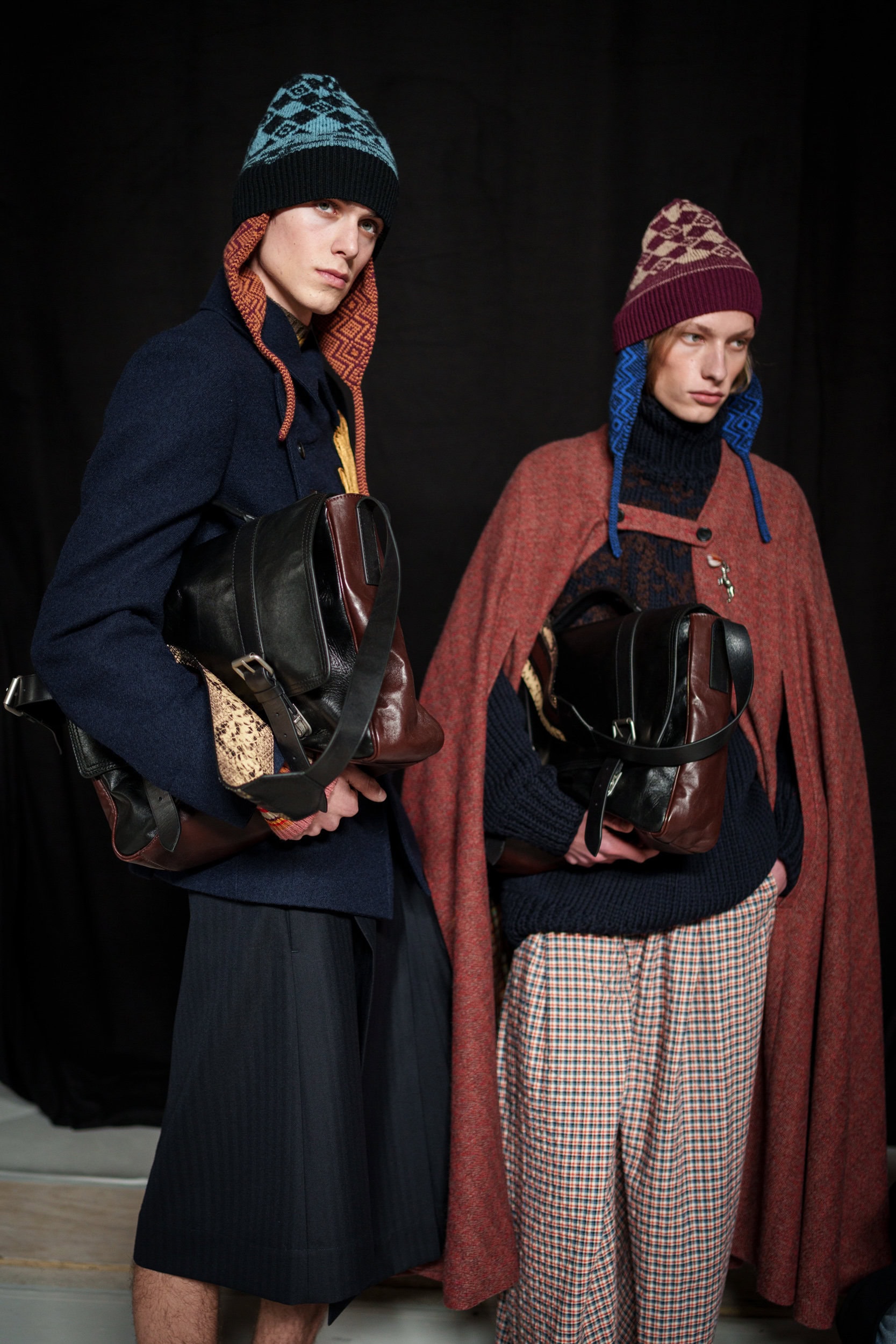 Dries Van Noten Fall 2026 Men’s Fashion Show Backstage