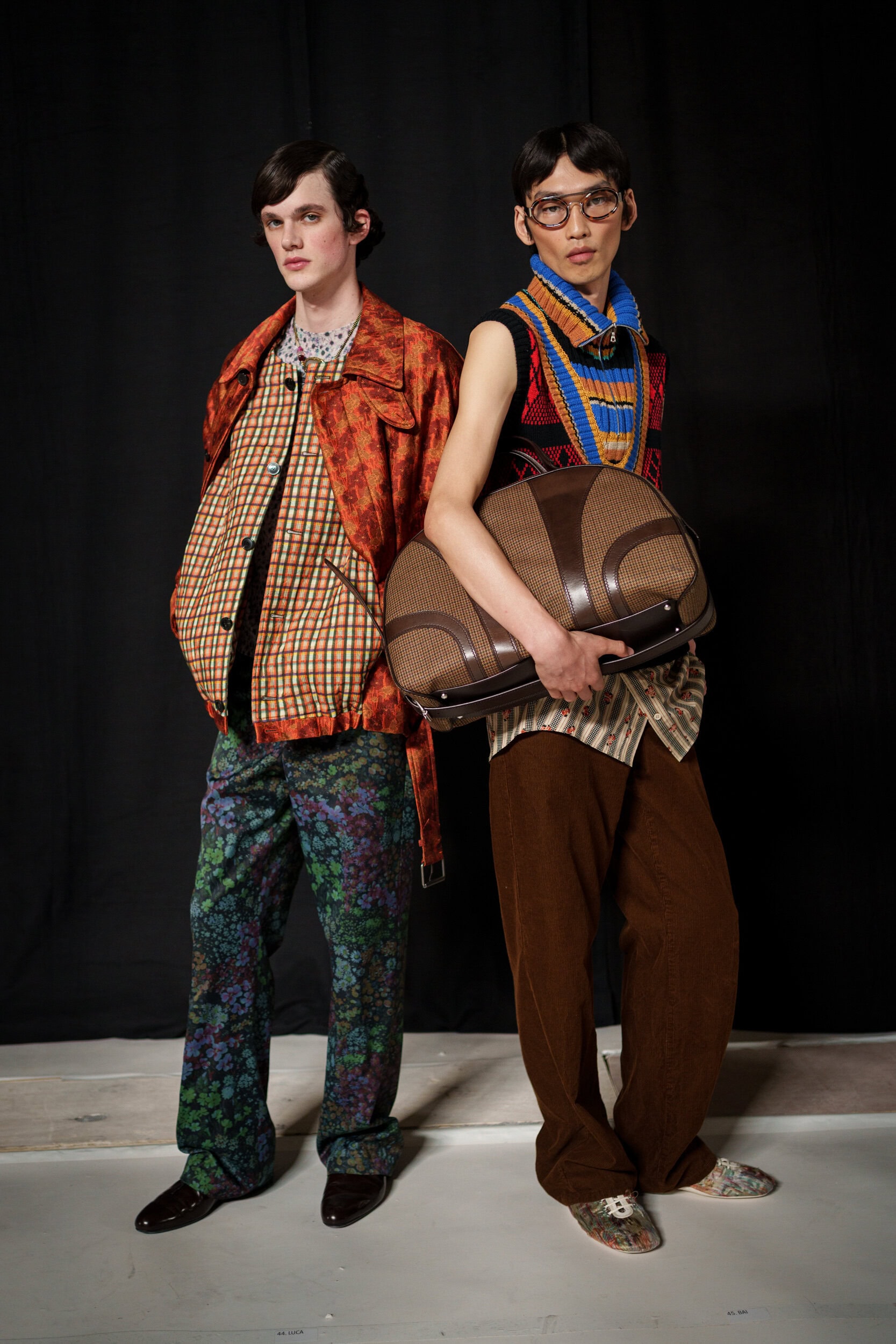 Dries Van Noten Fall 2026 Men’s Fashion Show Backstage