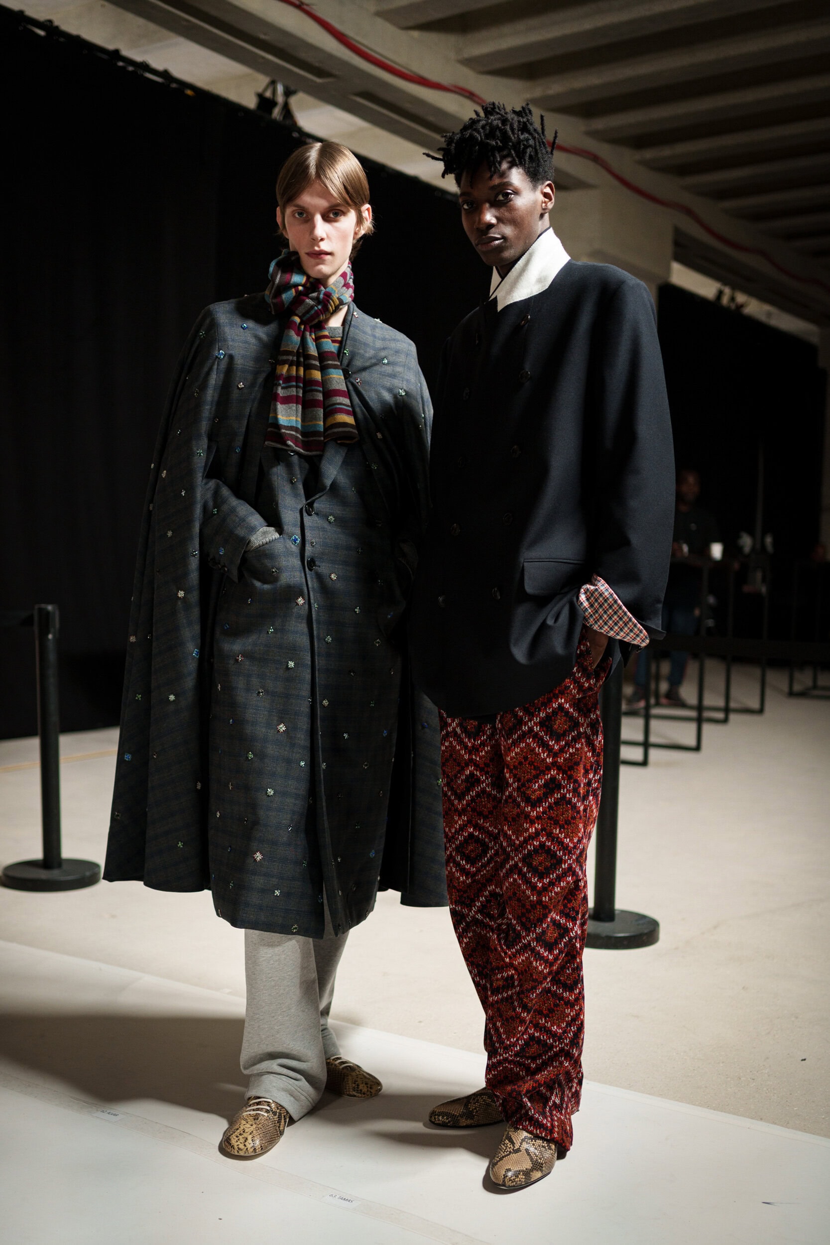 Dries Van Noten Fall 2026 Men’s Fashion Show Backstage