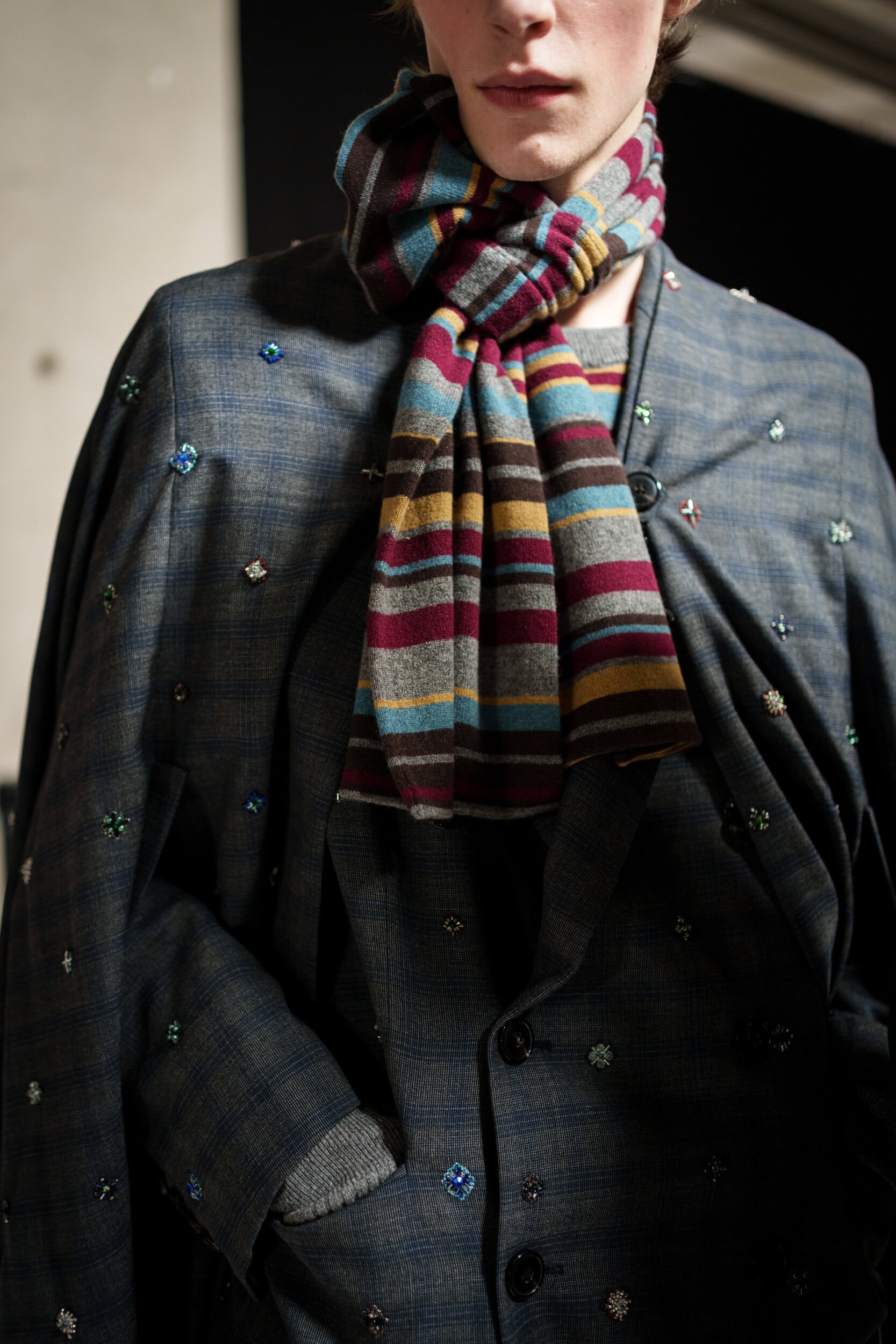 Dries Van Noten Fall 2026 Men’s Fashion Show Backstage