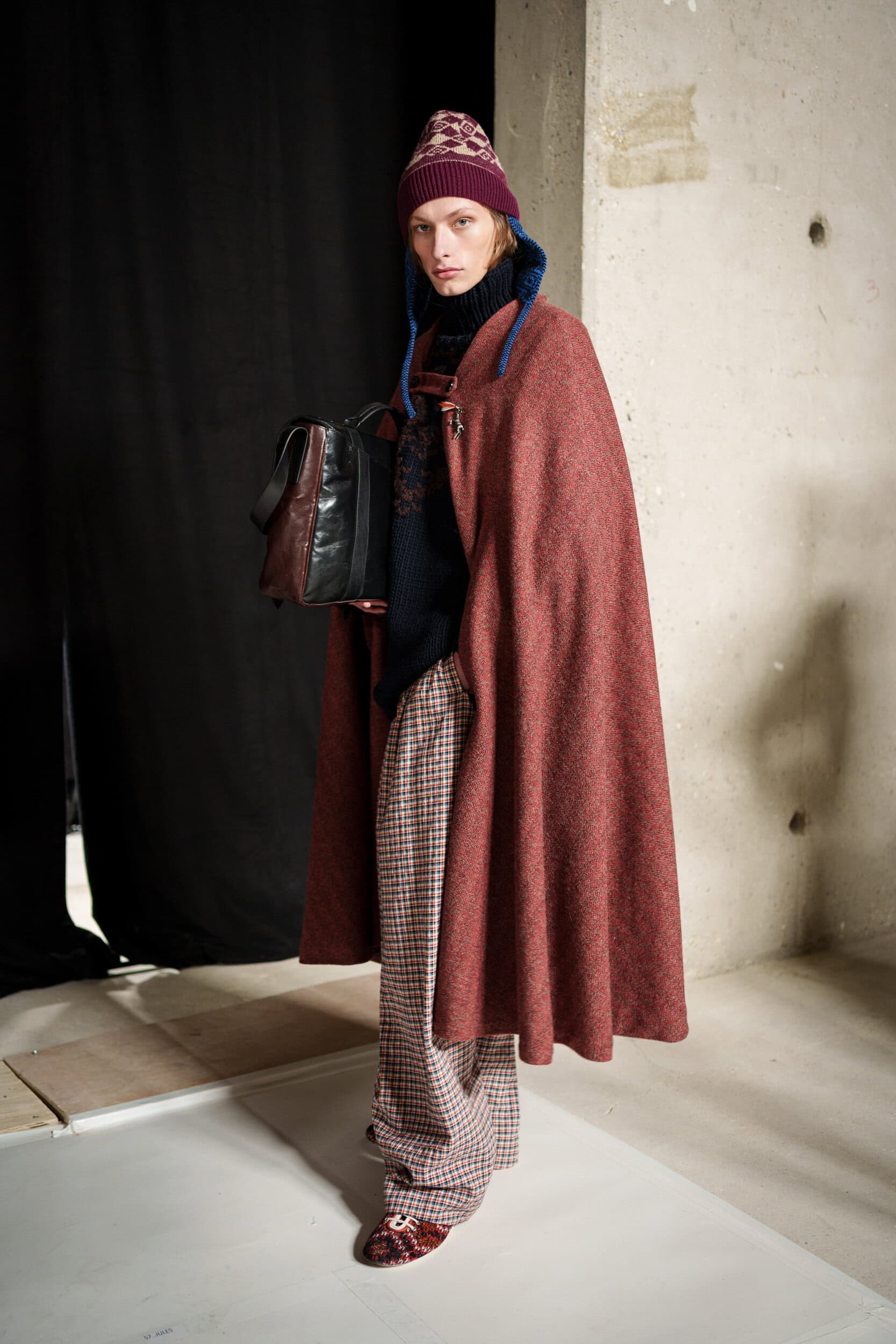 Dries Van Noten Fall 2026 Men’s Fashion Show Backstage