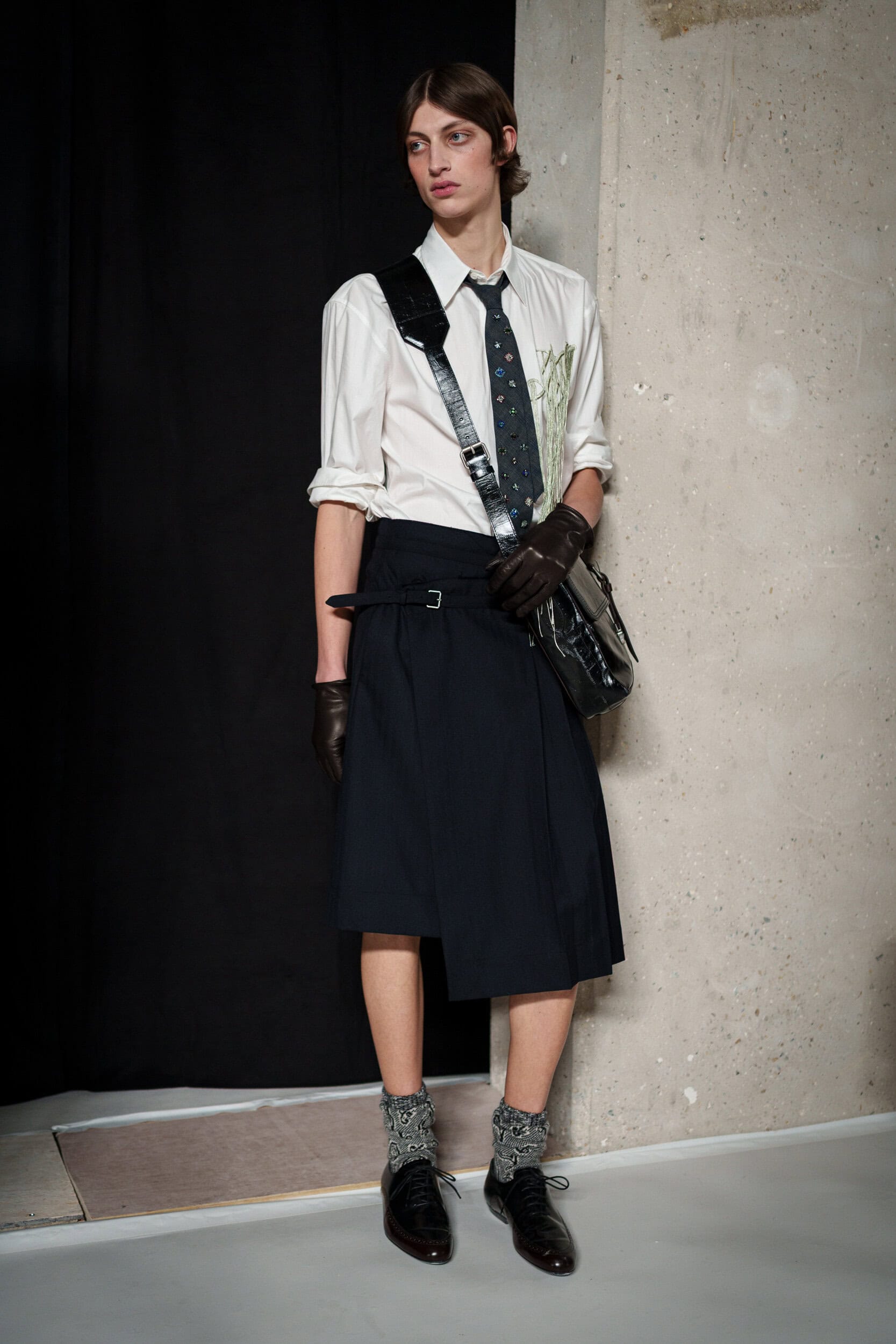 Dries Van Noten Fall 2026 Men’s Fashion Show Backstage