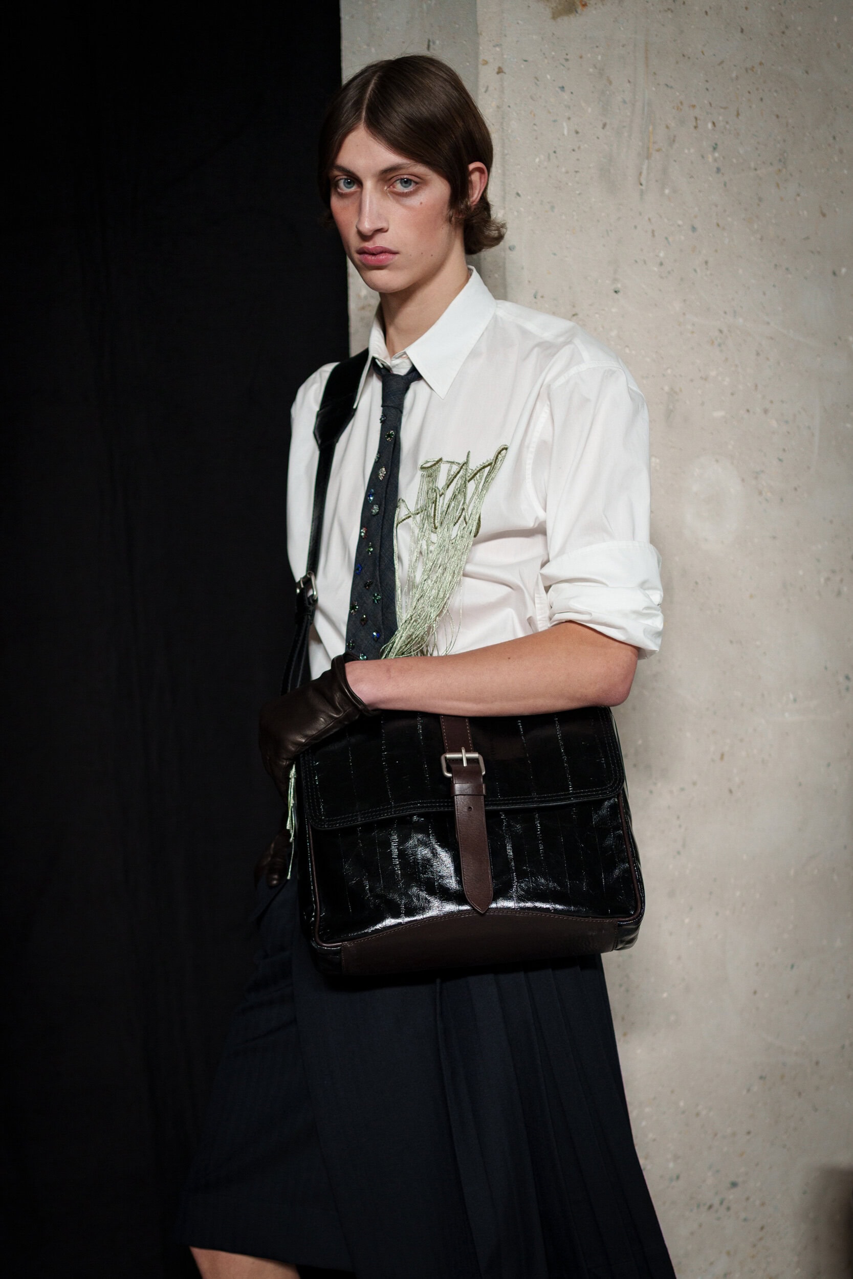 Dries Van Noten Fall 2026 Men’s Fashion Show Backstage