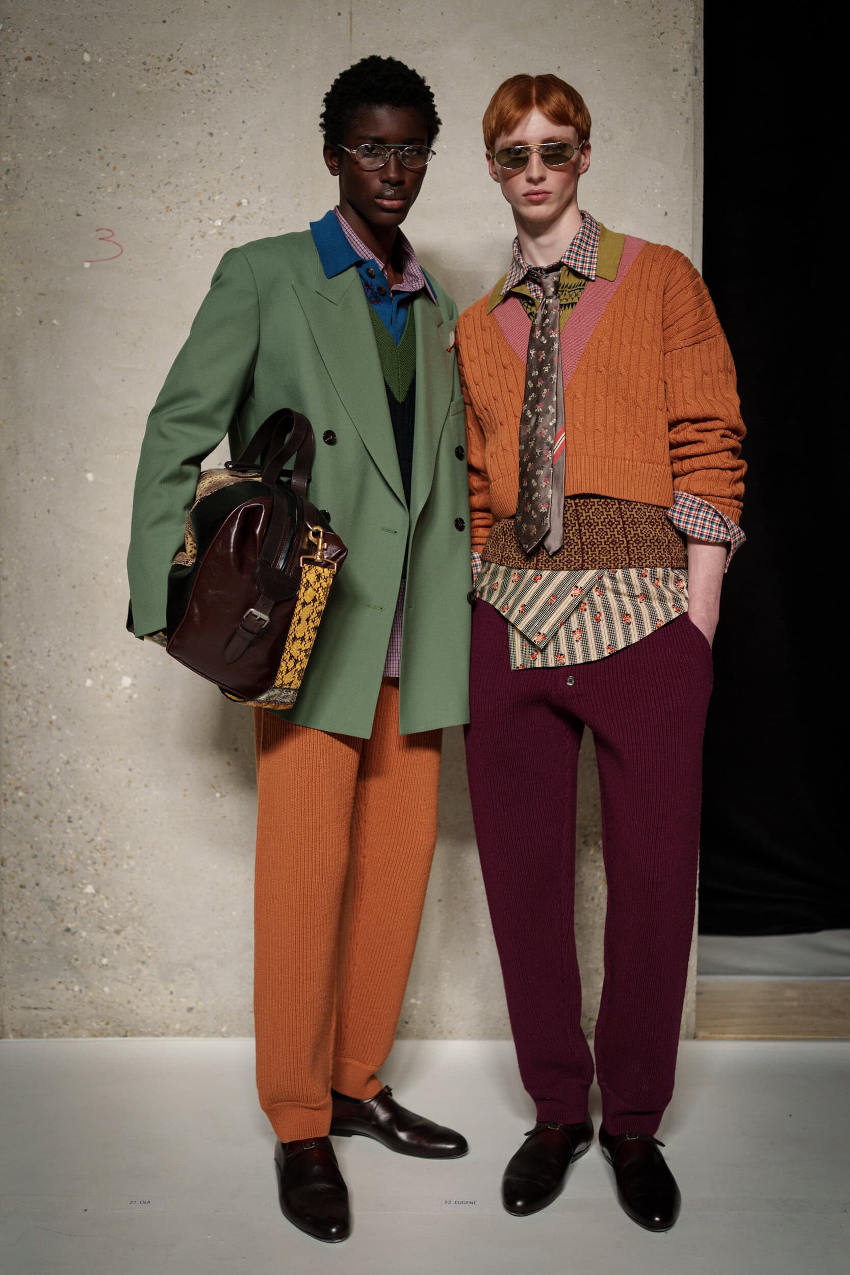 Dries Van Noten Fall 2026 Men’s Fashion Show Backstage