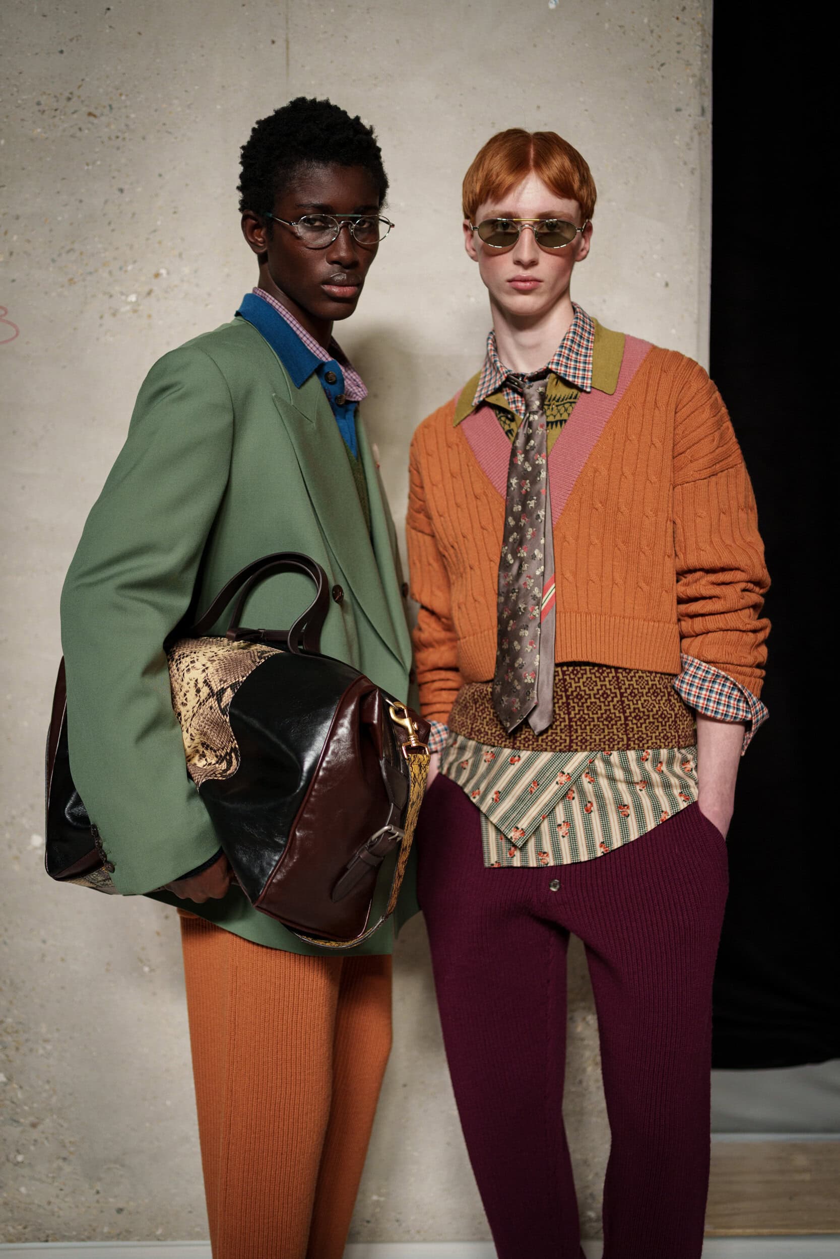 Dries Van Noten Fall 2026 Men’s Fashion Show Backstage