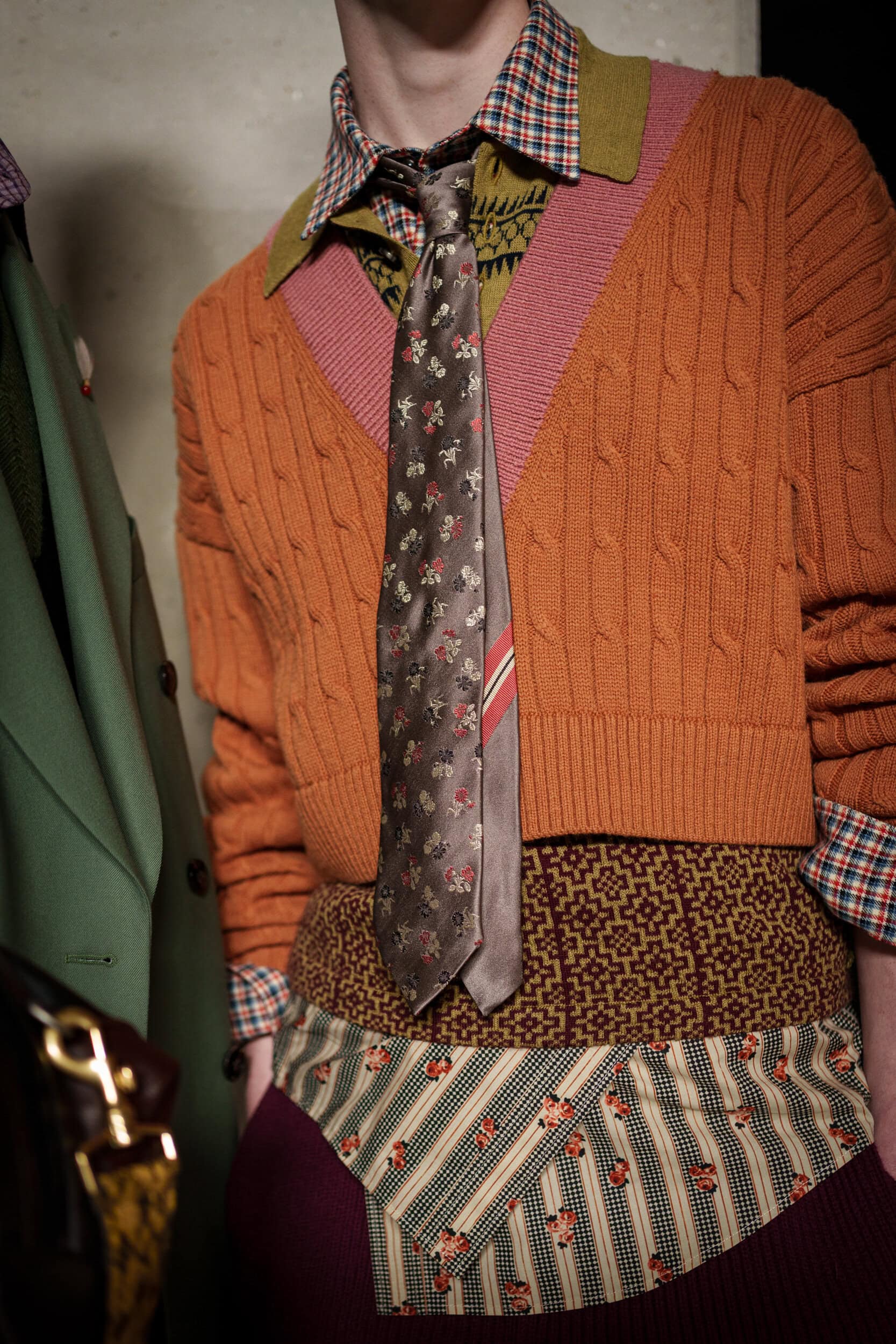 Dries Van Noten Fall 2026 Men’s Fashion Show Backstage