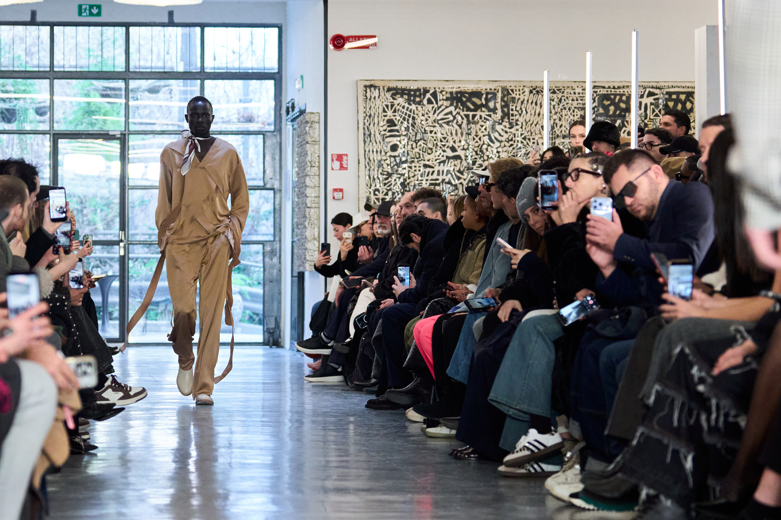 Miguel Vieira Fall 2026 Men’s Fashion Show Atmosphere