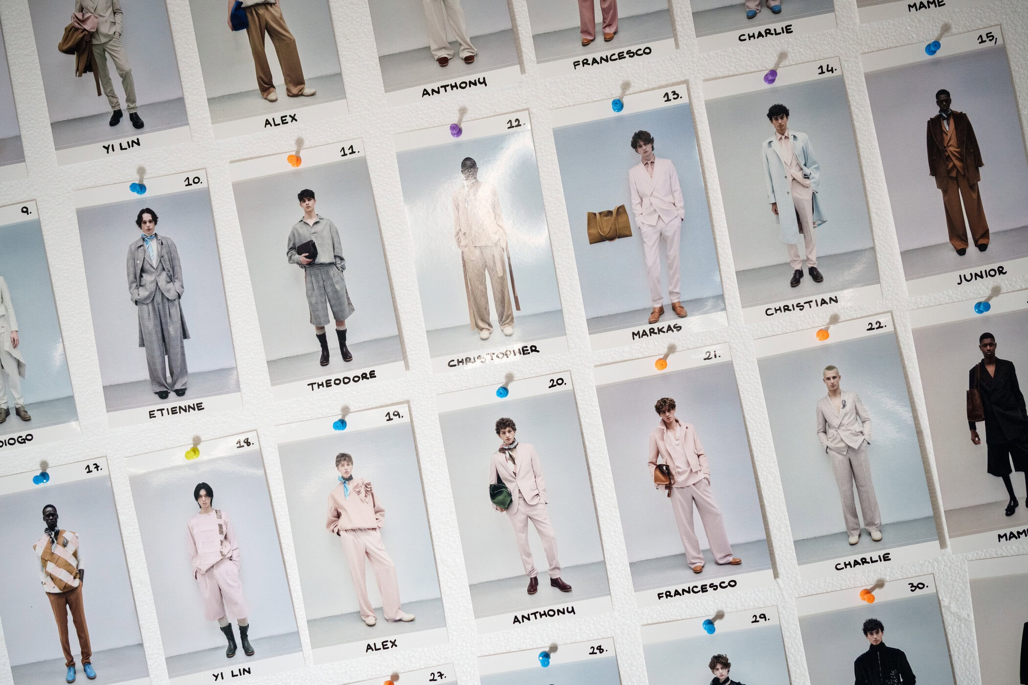 Miguel Vieira Fall 2026 Men’s Fashion Show Backstage