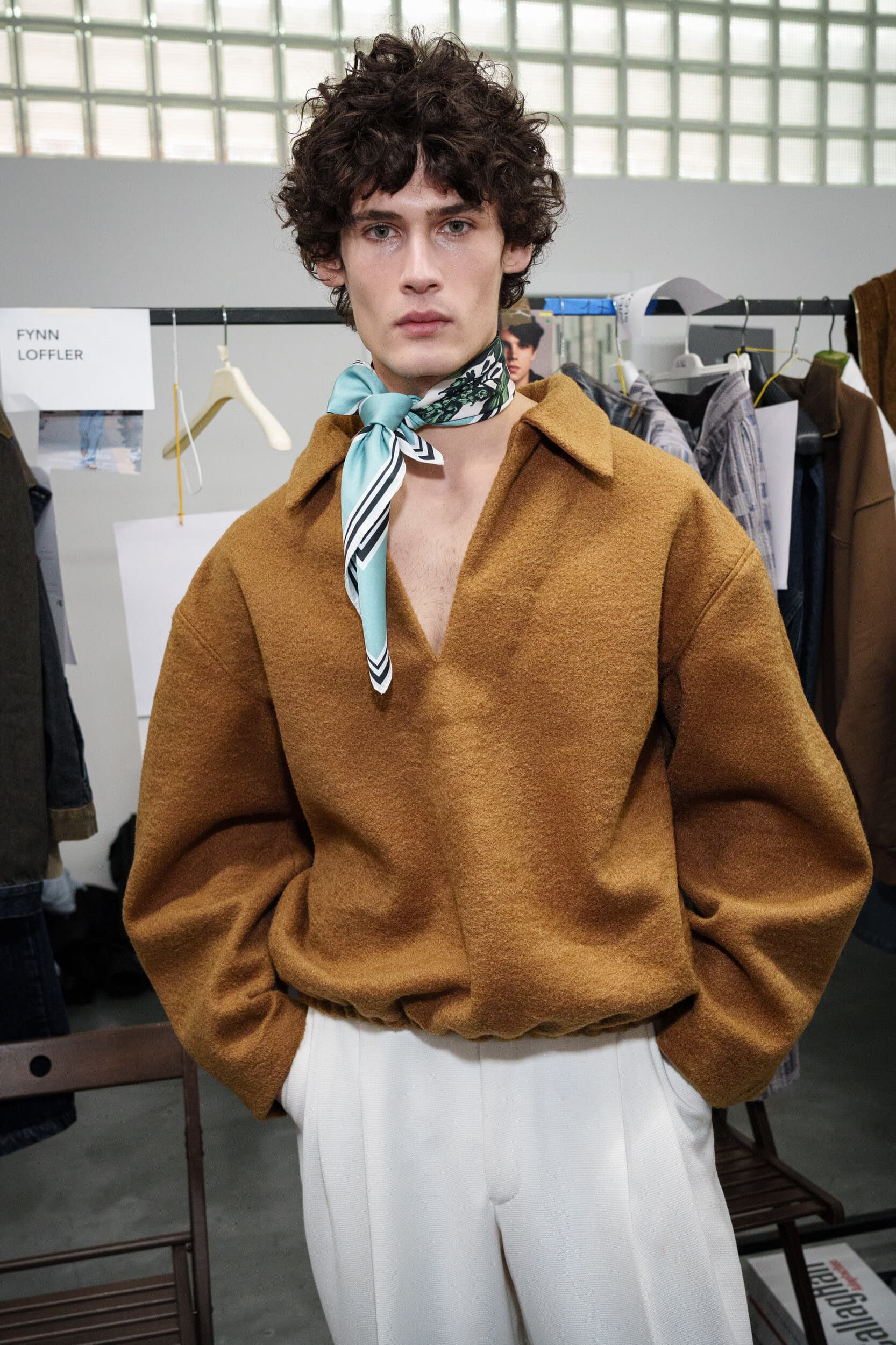Miguel Vieira Fall 2026 Men’s Fashion Show Backstage