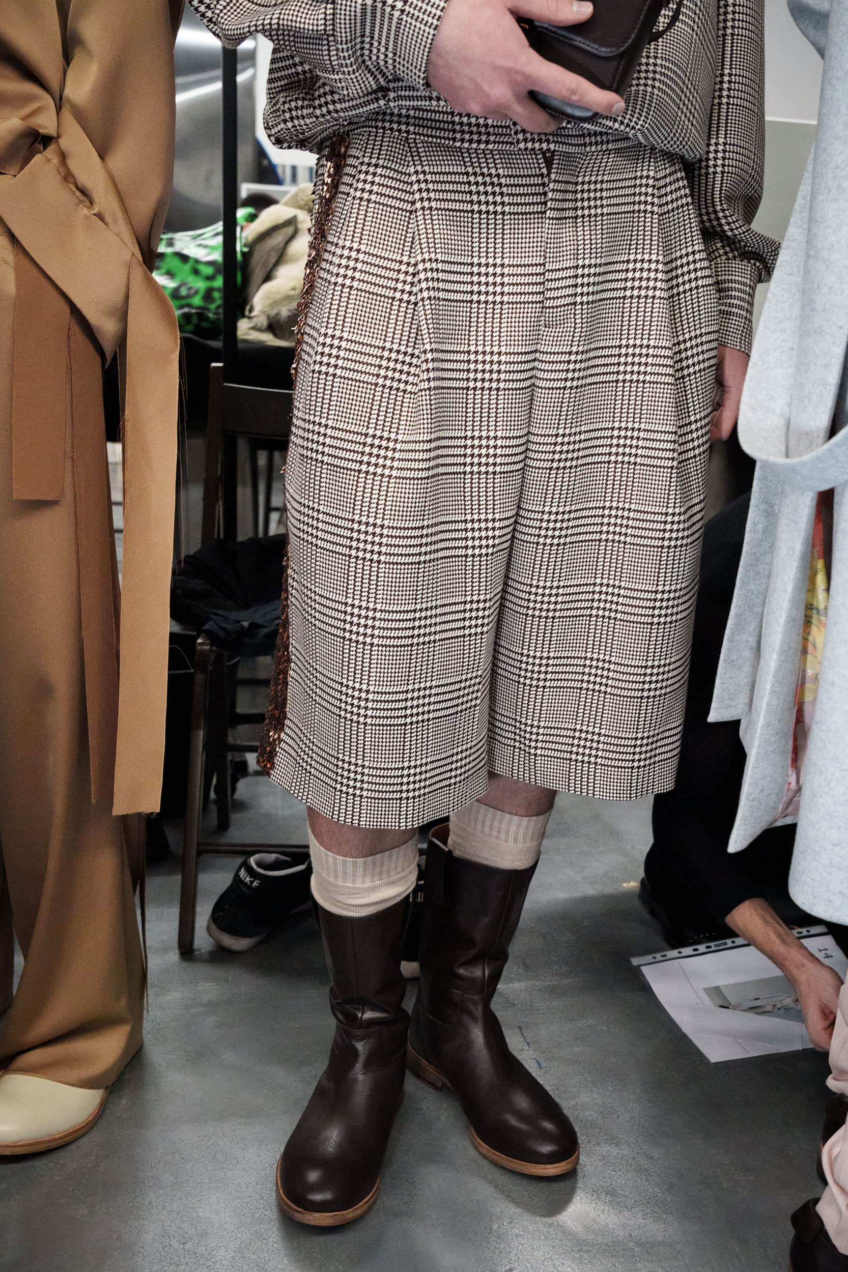 Miguel Vieira Fall 2026 Men’s Fashion Show Backstage