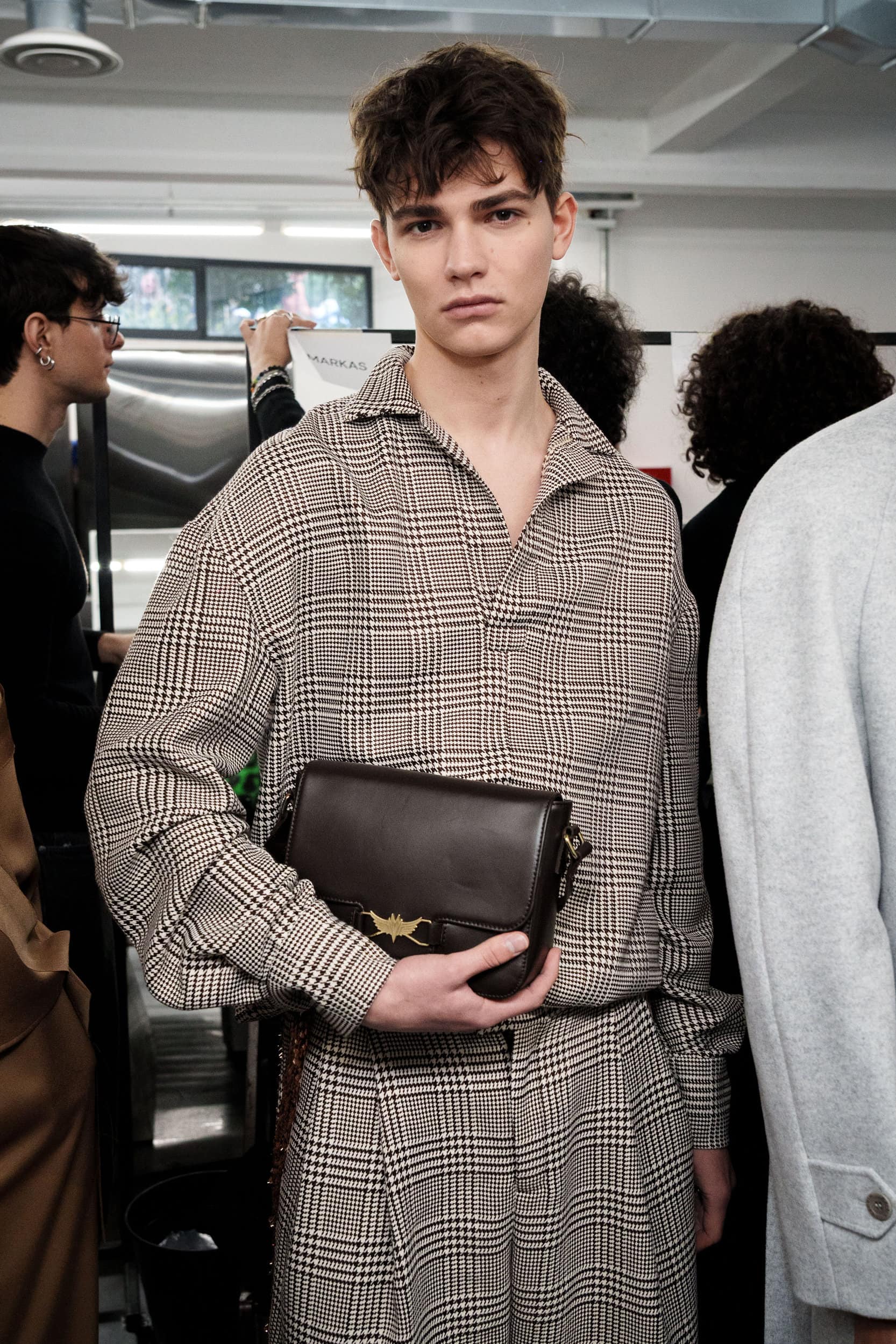 Miguel Vieira Fall 2026 Men’s Fashion Show Backstage