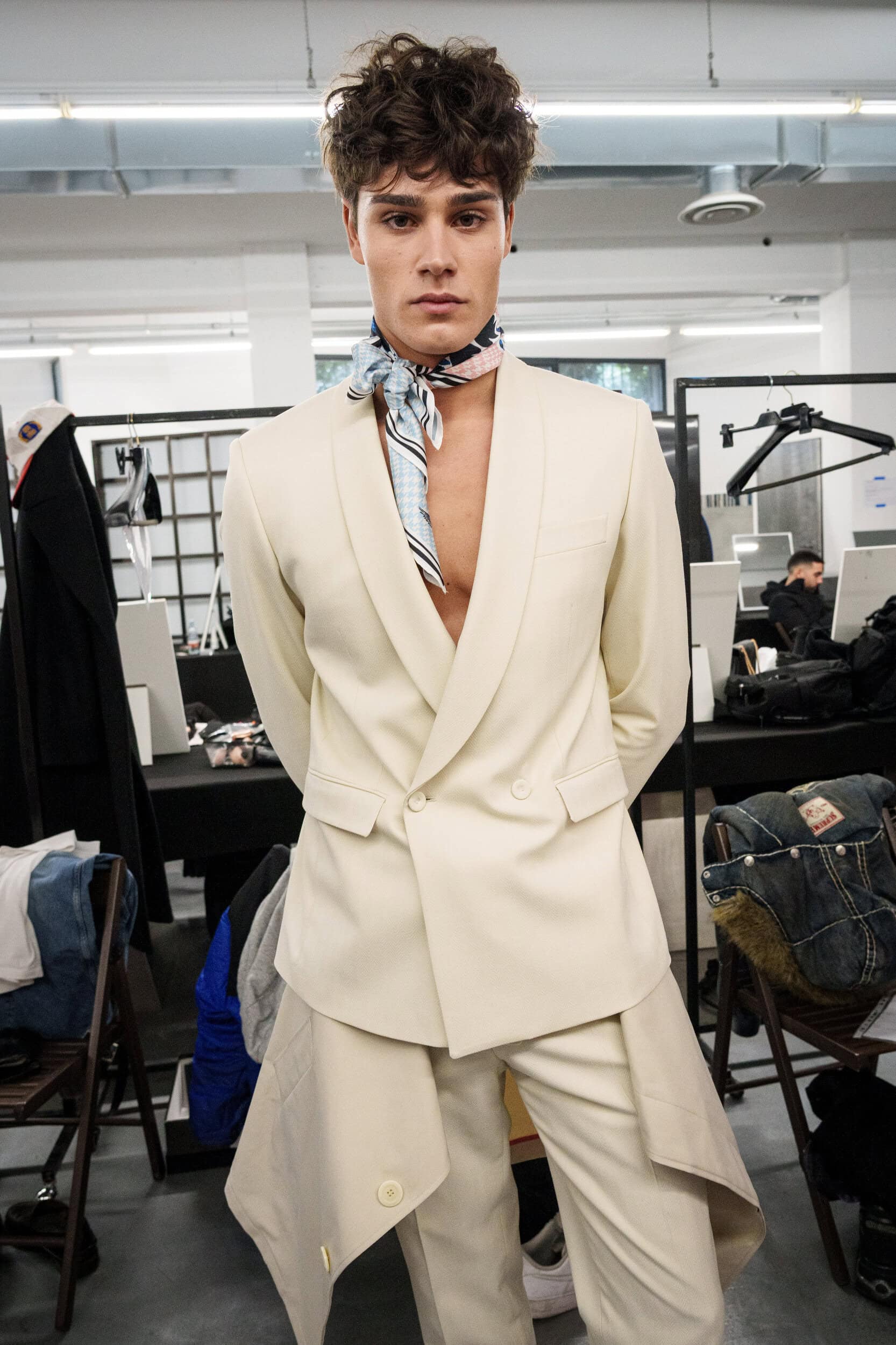 Miguel Vieira Fall 2026 Men’s Fashion Show Backstage