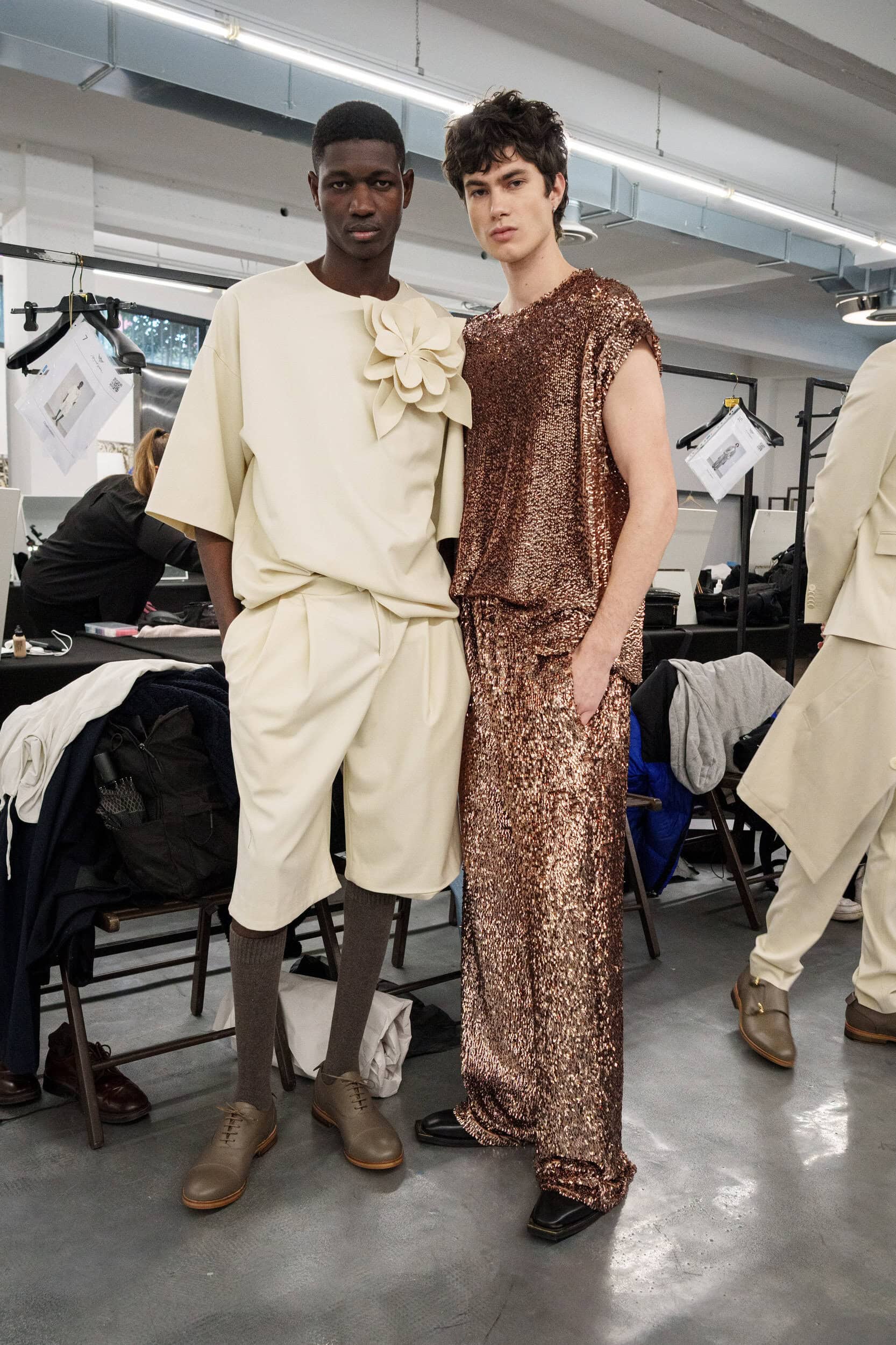 Miguel Vieira Fall 2026 Men’s Fashion Show Backstage