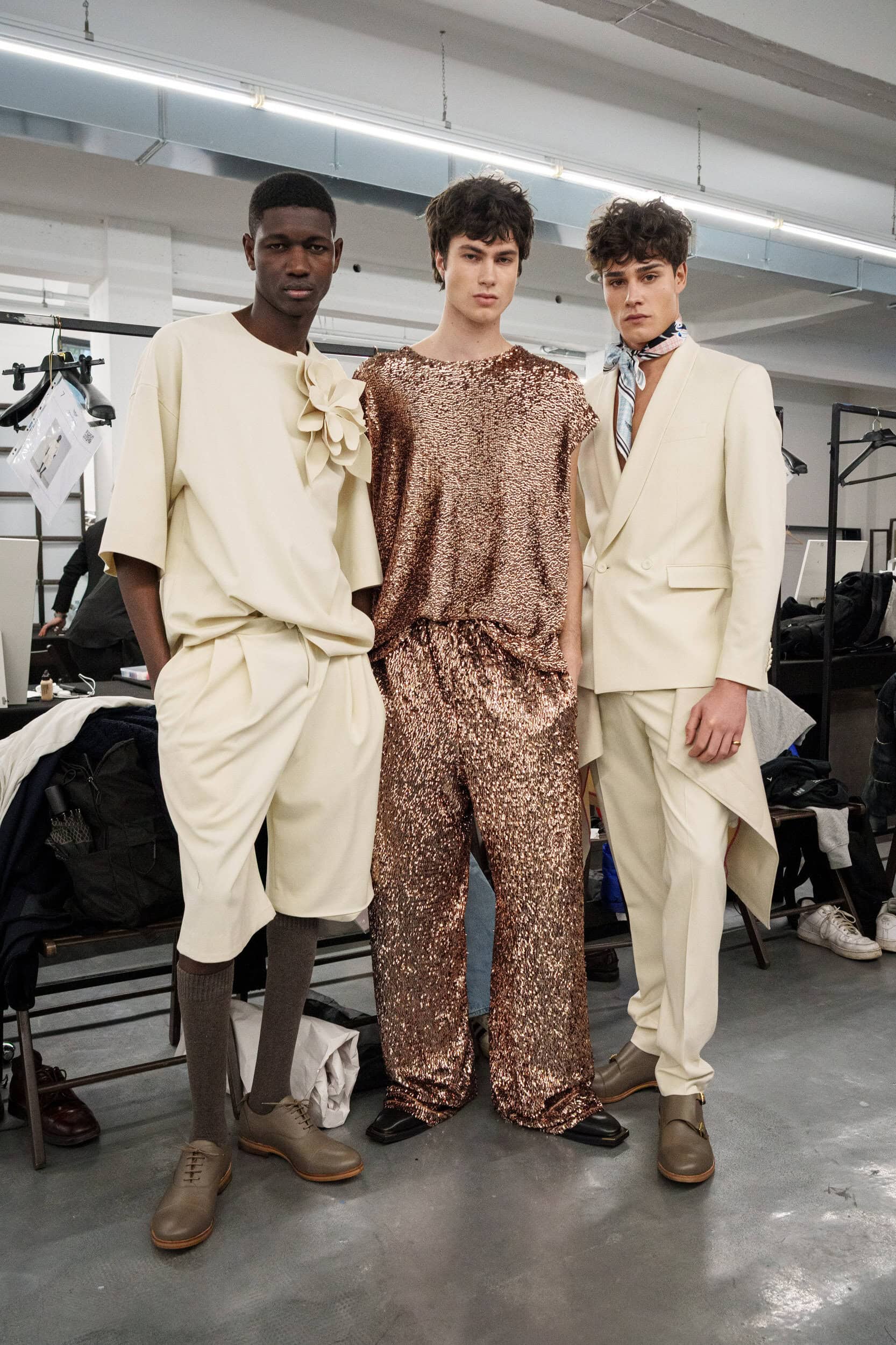 Miguel Vieira Fall 2026 Men’s Fashion Show Backstage