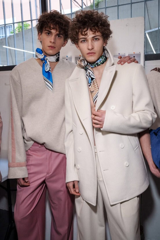 Miguel Vieira Fall 2026 Men’s Fashion Show Backstage