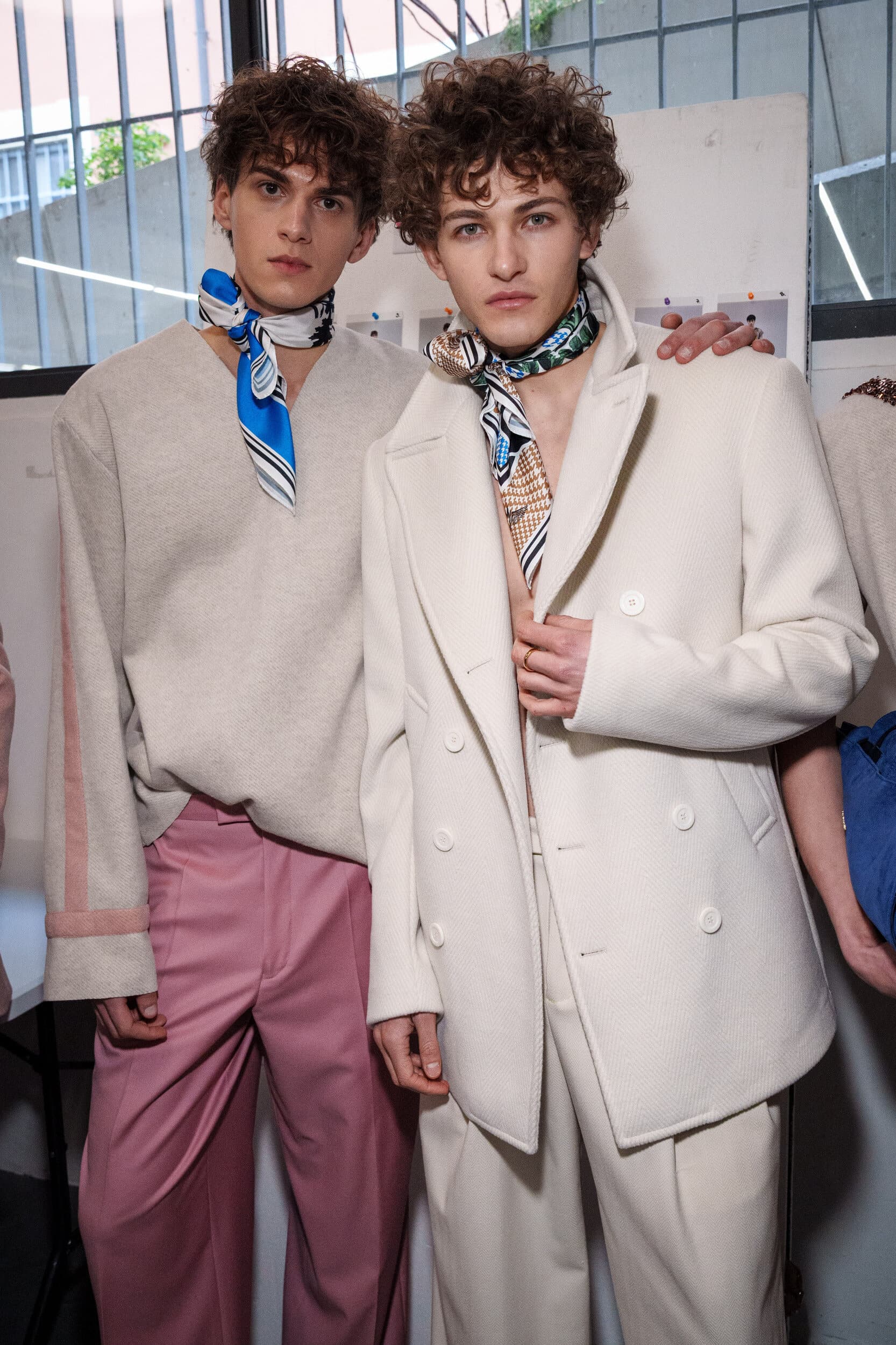 Miguel Vieira Fall 2026 Men’s Fashion Show Backstage