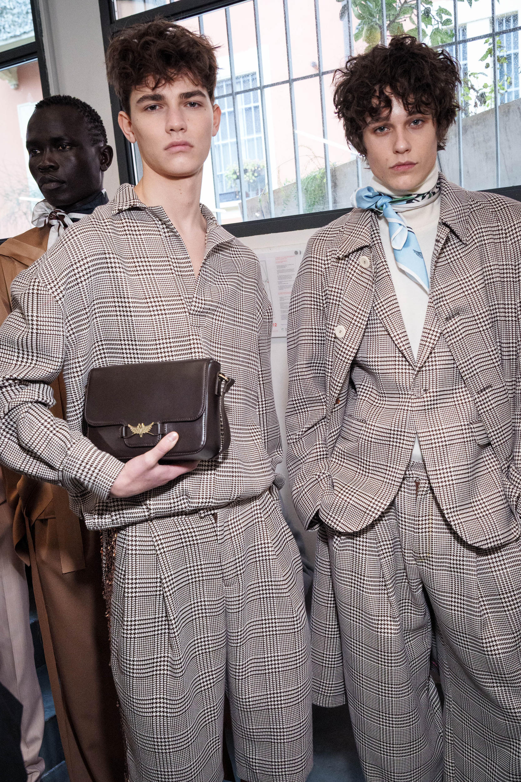 Miguel Vieira Fall 2026 Men’s Fashion Show Backstage