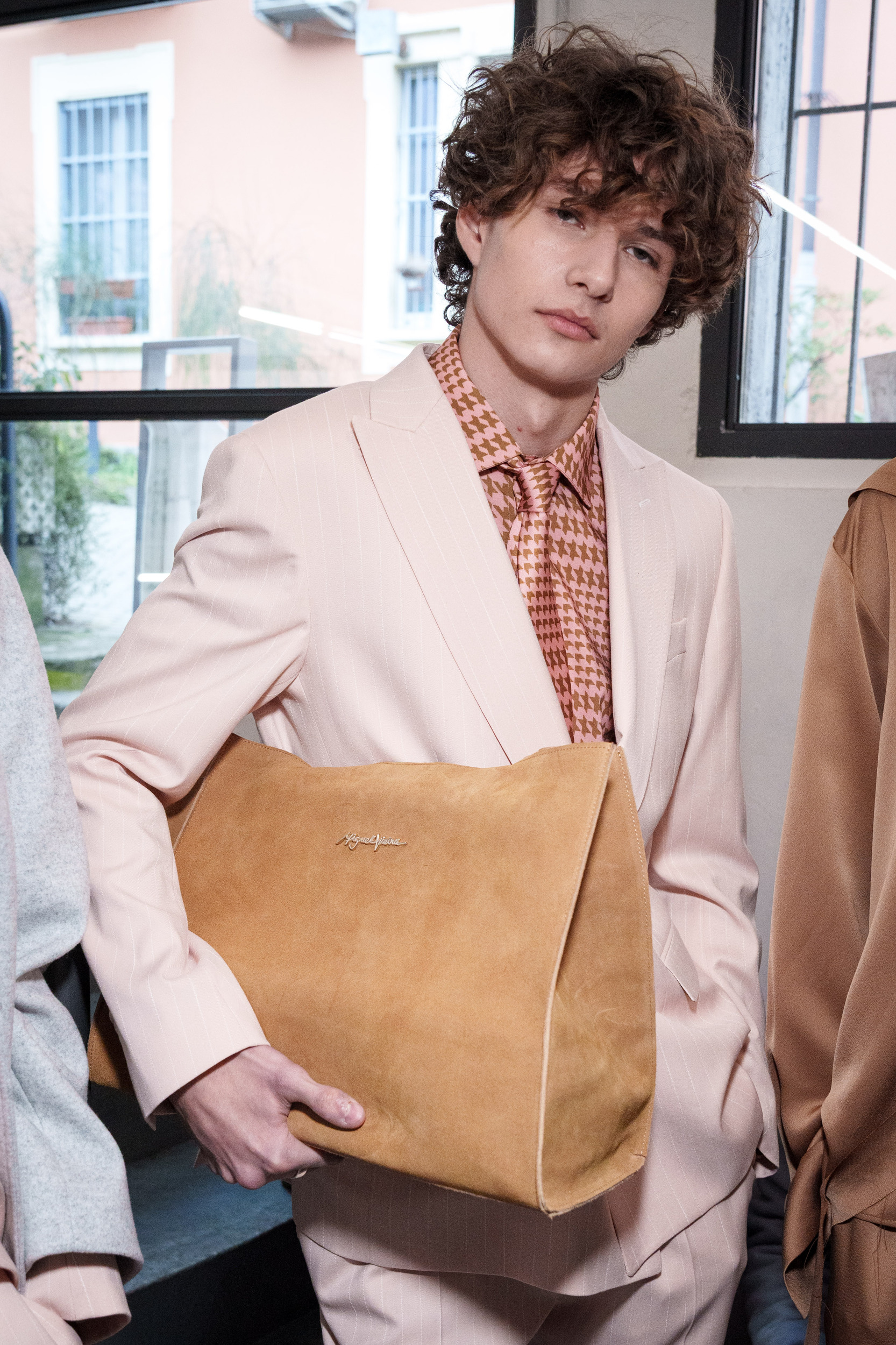 Miguel Vieira Fall 2026 Men’s Fashion Show Backstage