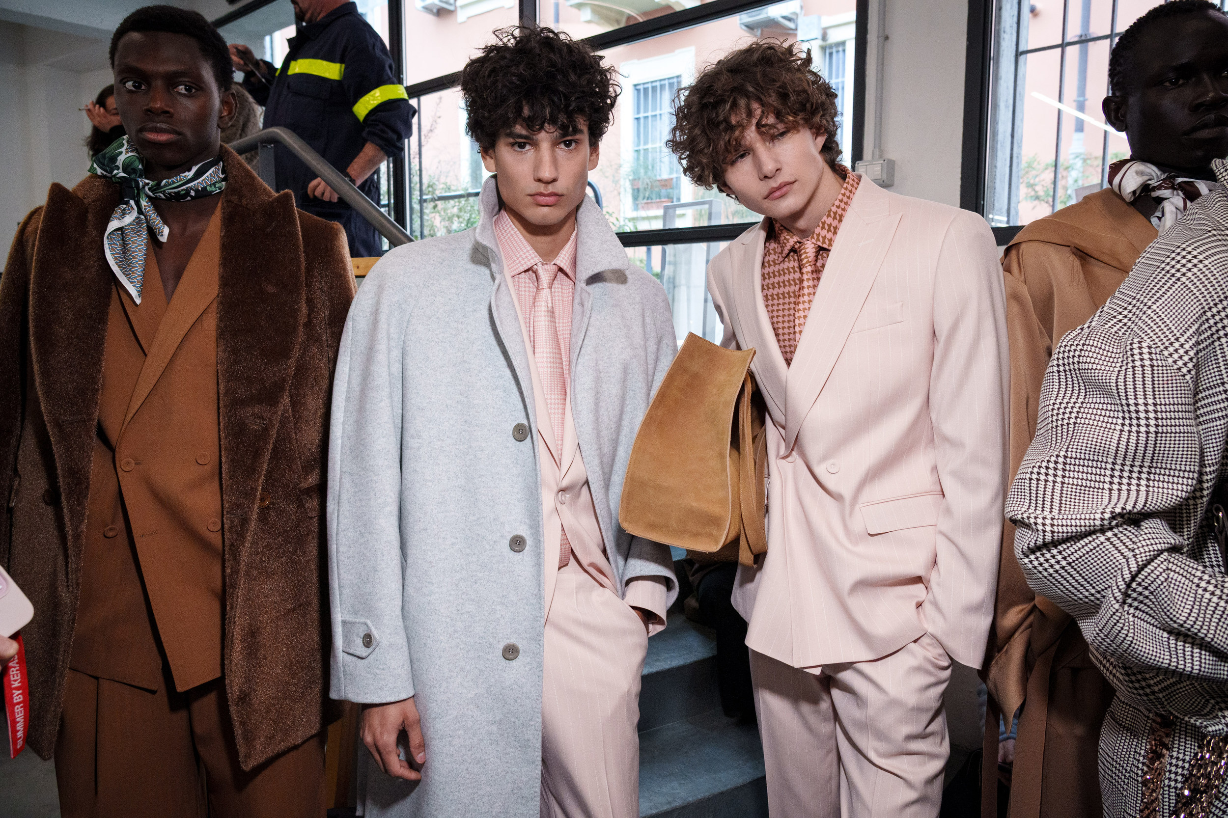 Miguel Vieira Fall 2026 Men’s Fashion Show Backstage