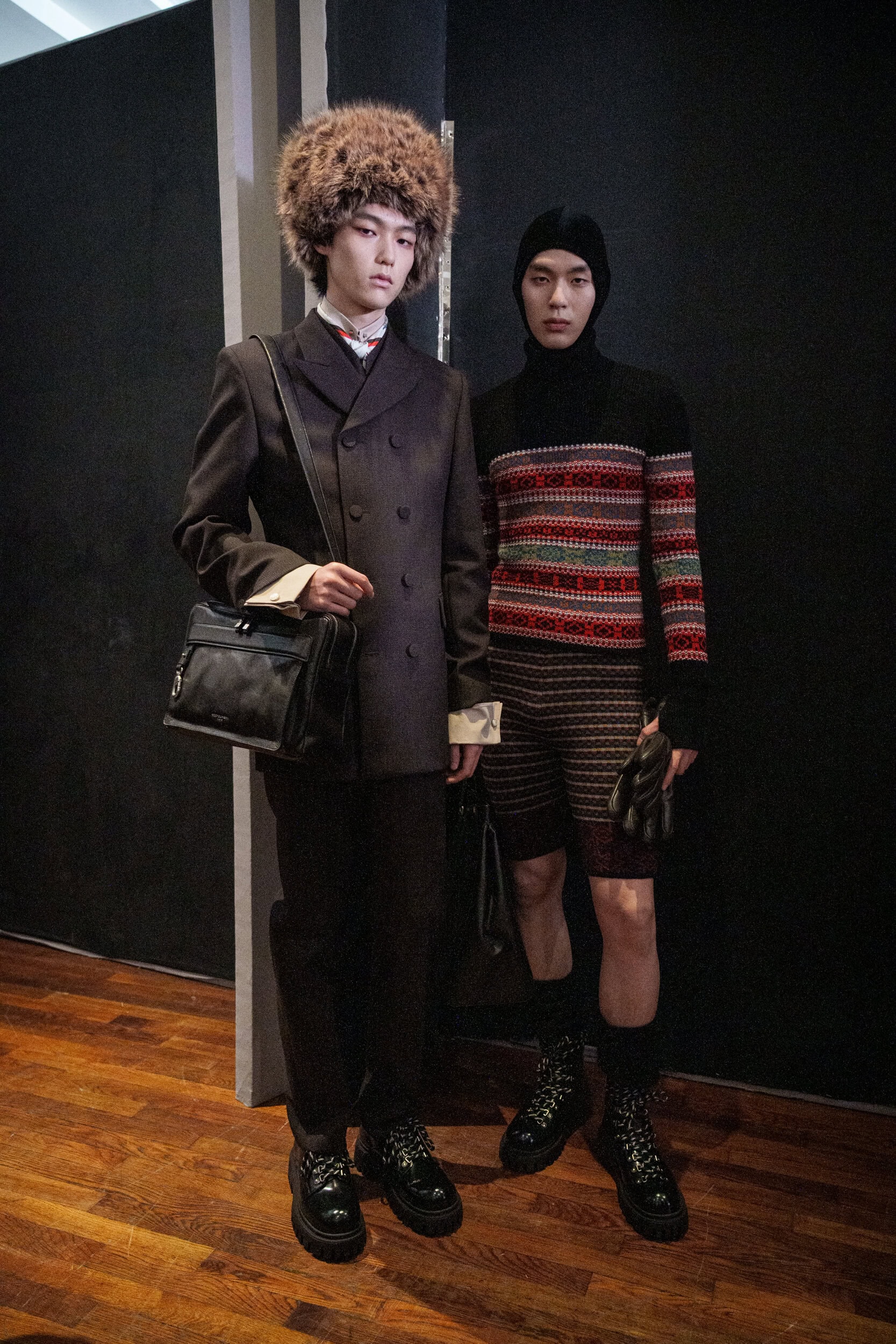 Wooyoungmi Fall 2026 Men’s Fashion Show Backstage
