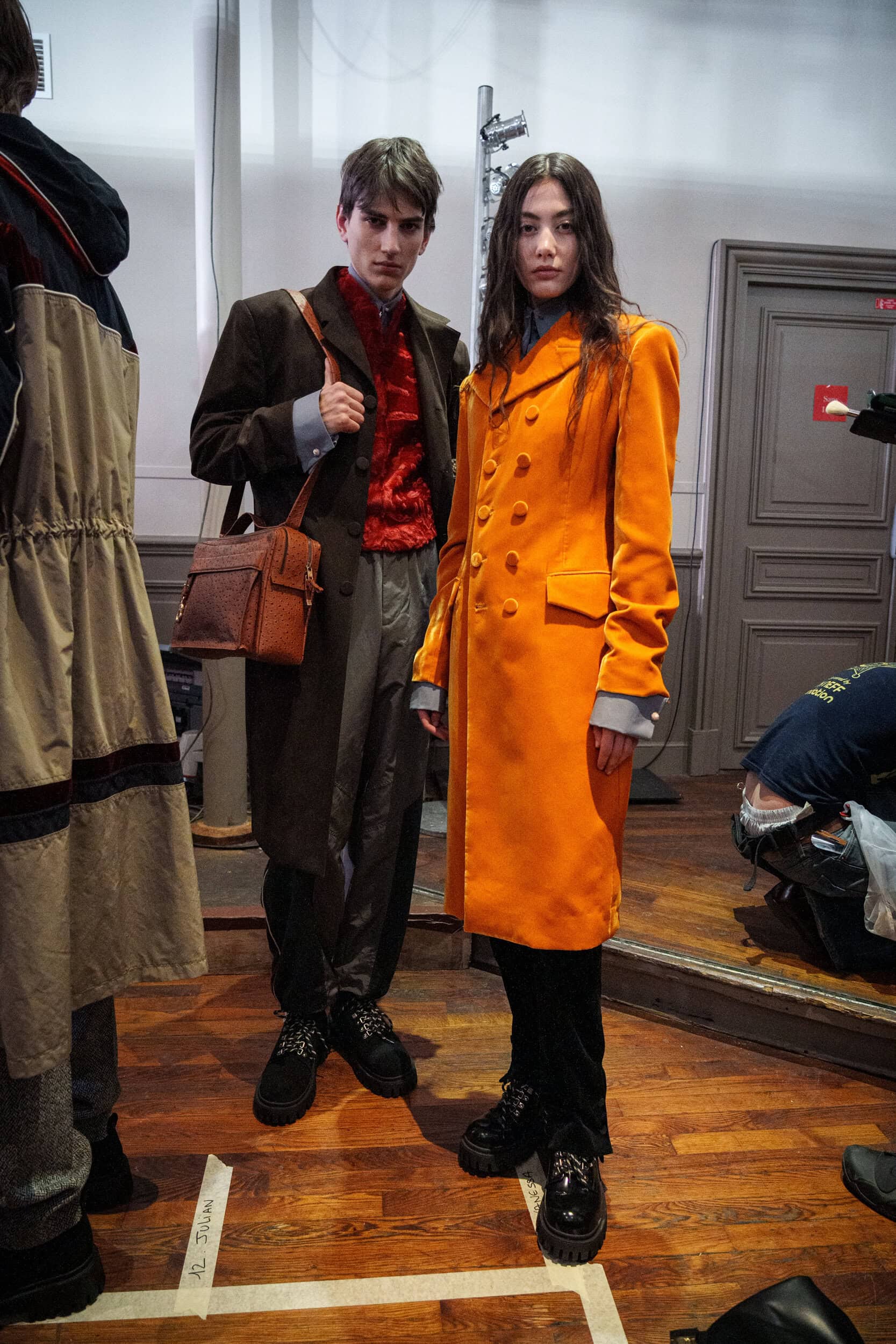 Wooyoungmi Fall 2026 Men’s Fashion Show Backstage