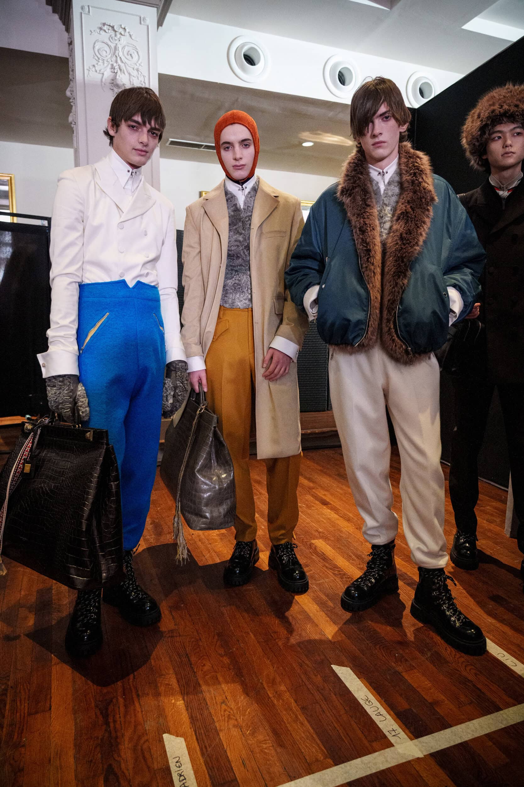 Wooyoungmi Fall 2026 Men’s Fashion Show Backstage
