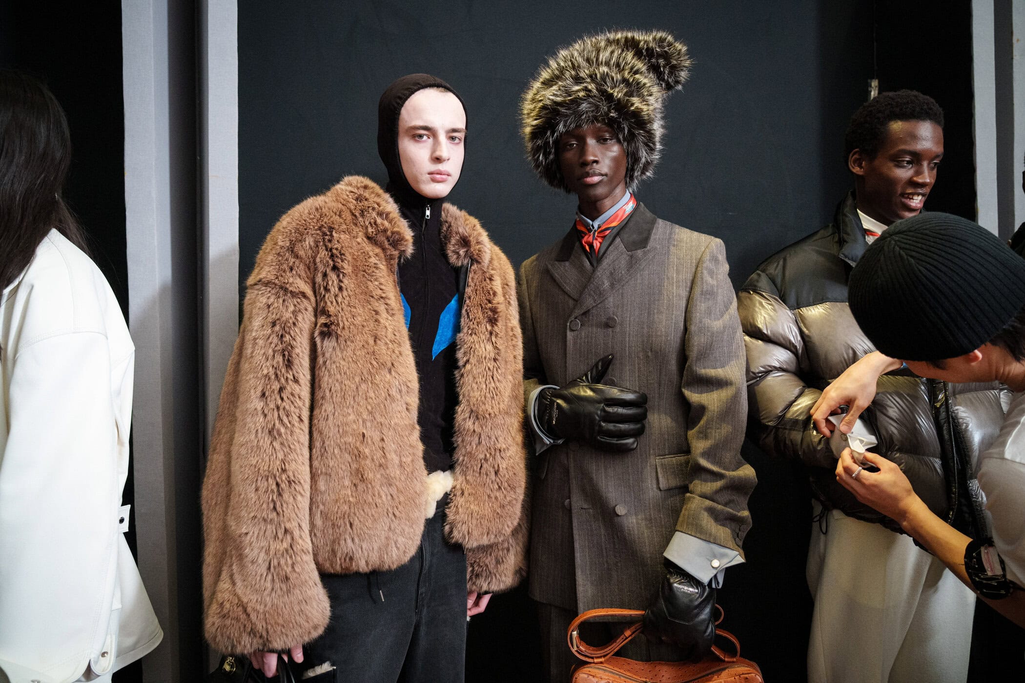 Wooyoungmi Fall 2026 Men’s Fashion Show Backstage