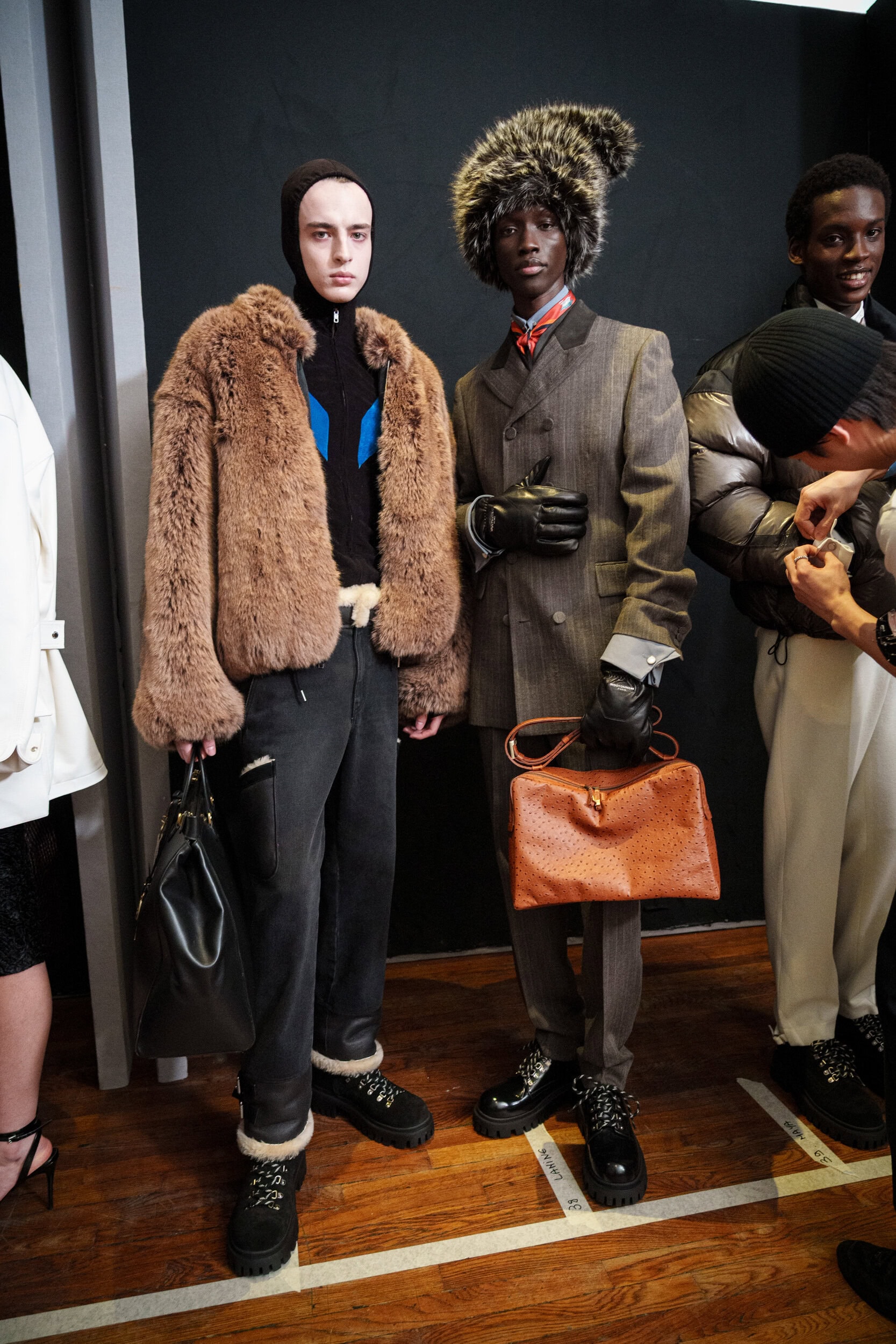 Wooyoungmi Fall 2026 Men’s Fashion Show Backstage