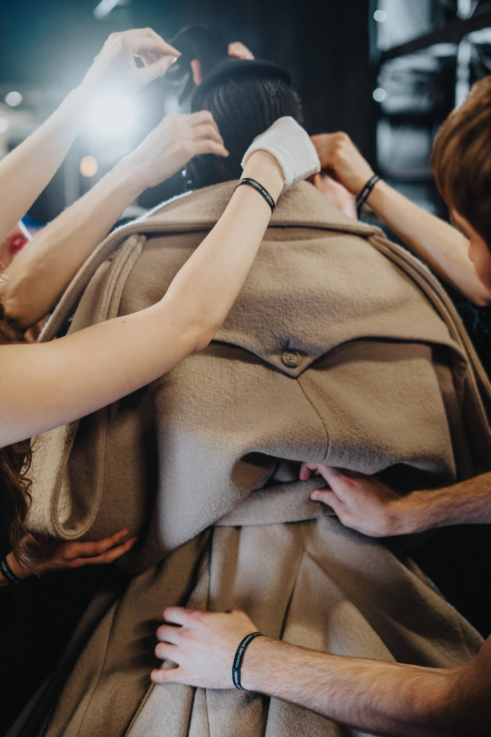 Robert Wun Spring 2026 Couture Fashion Show Backstage