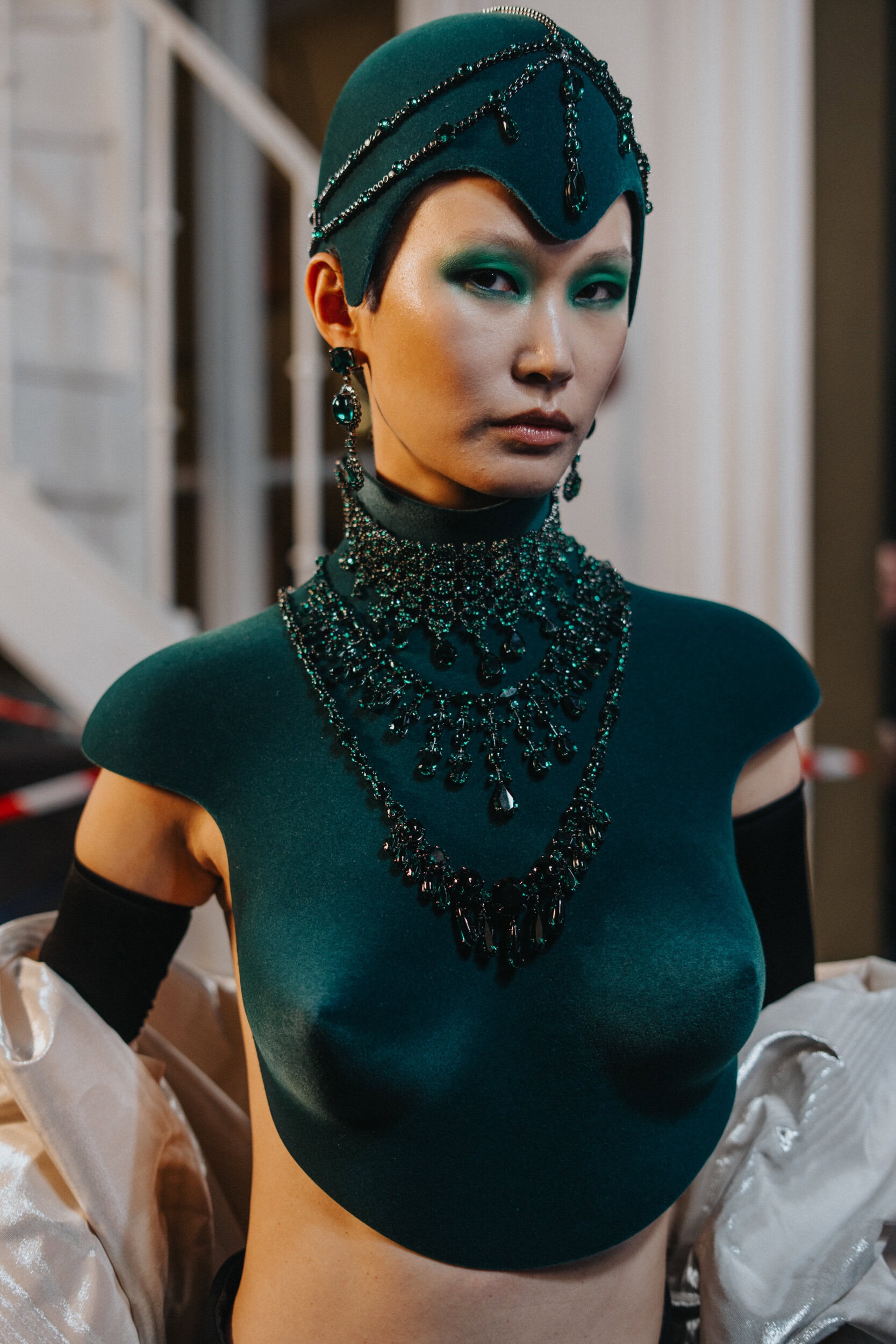 Robert Wun Spring 2026 Couture Fashion Show Backstage