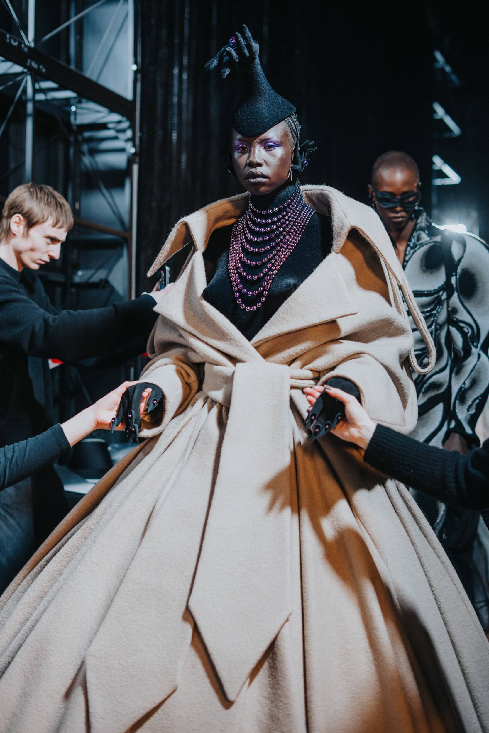 Robert Wun Spring 2026 Couture Fashion Show Backstage