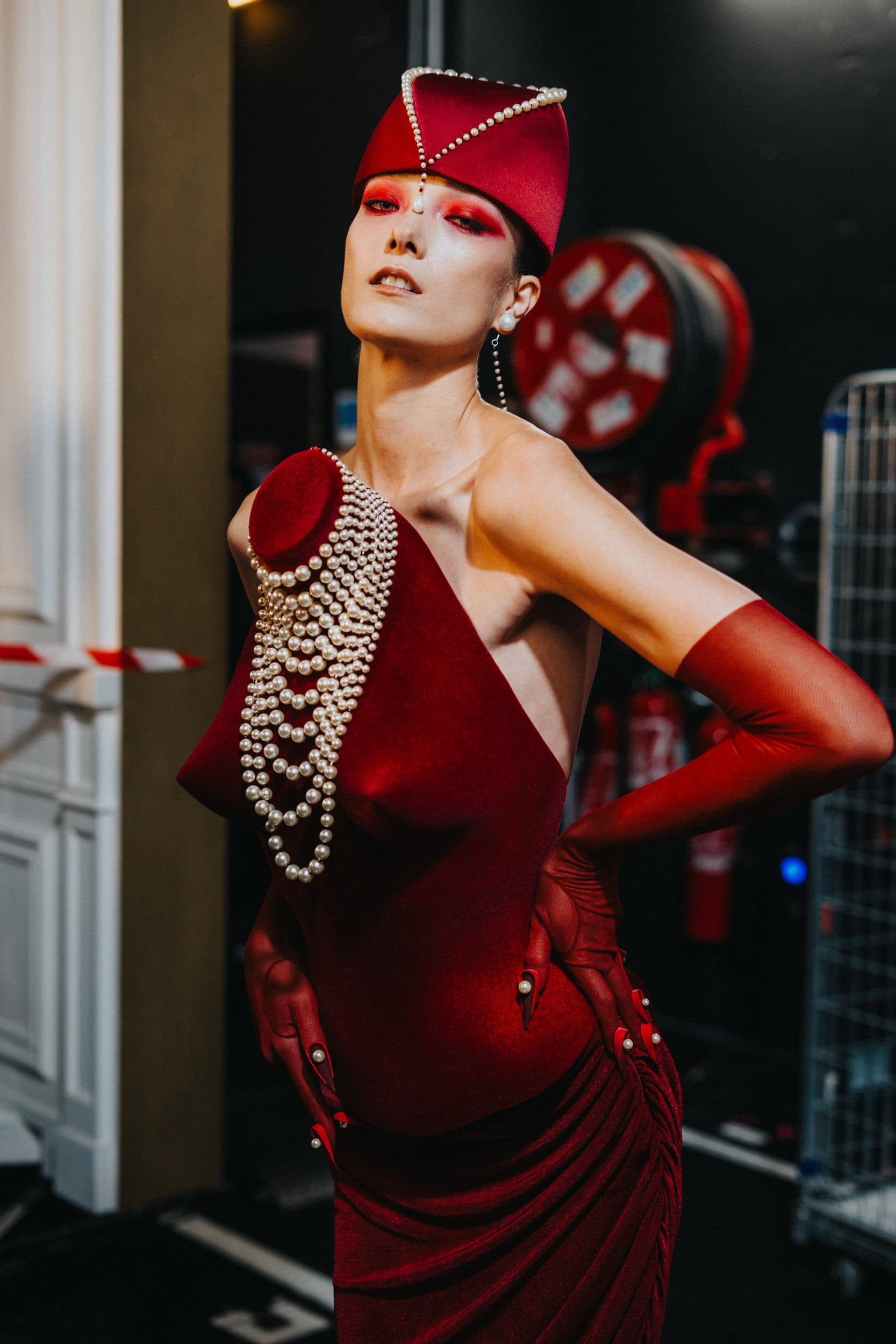 Robert Wun Spring 2026 Couture Fashion Show Backstage