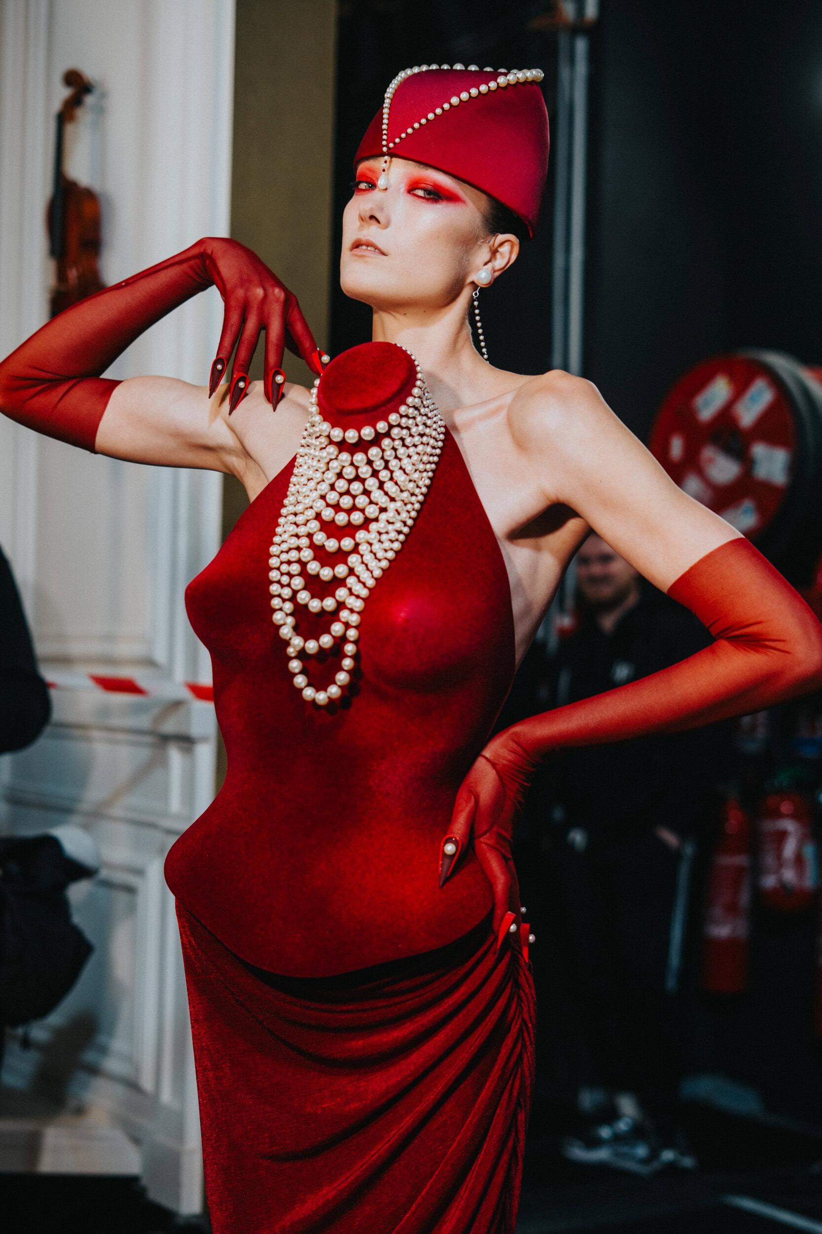 Robert Wun Spring 2026 Couture Fashion Show Backstage