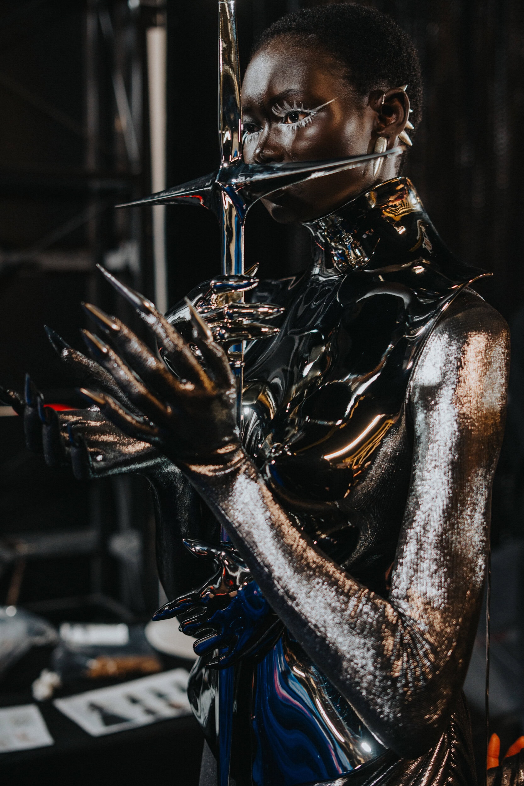 Robert Wun Spring 2026 Couture Fashion Show Backstage