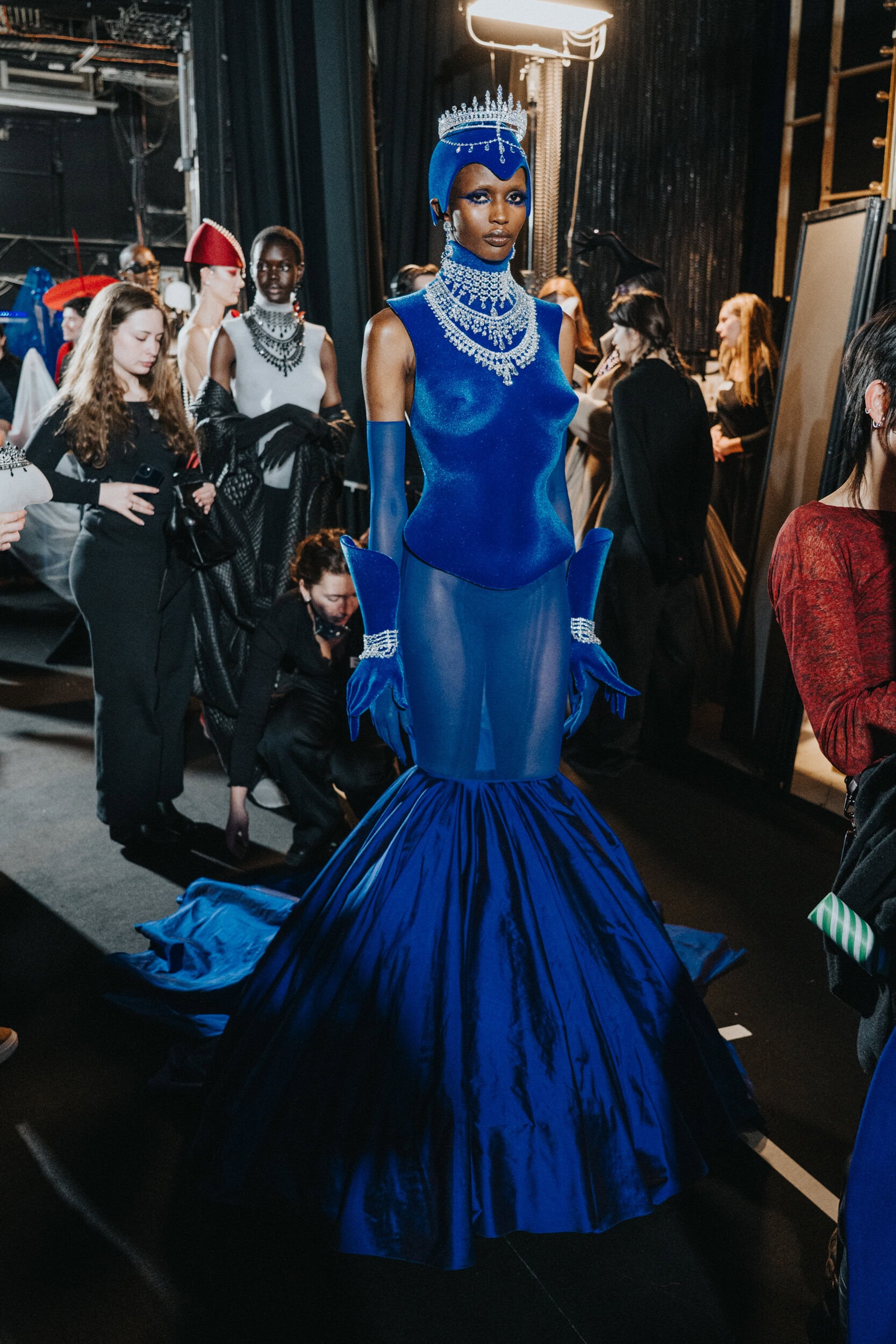 Robert Wun Spring 2026 Couture Fashion Show Backstage