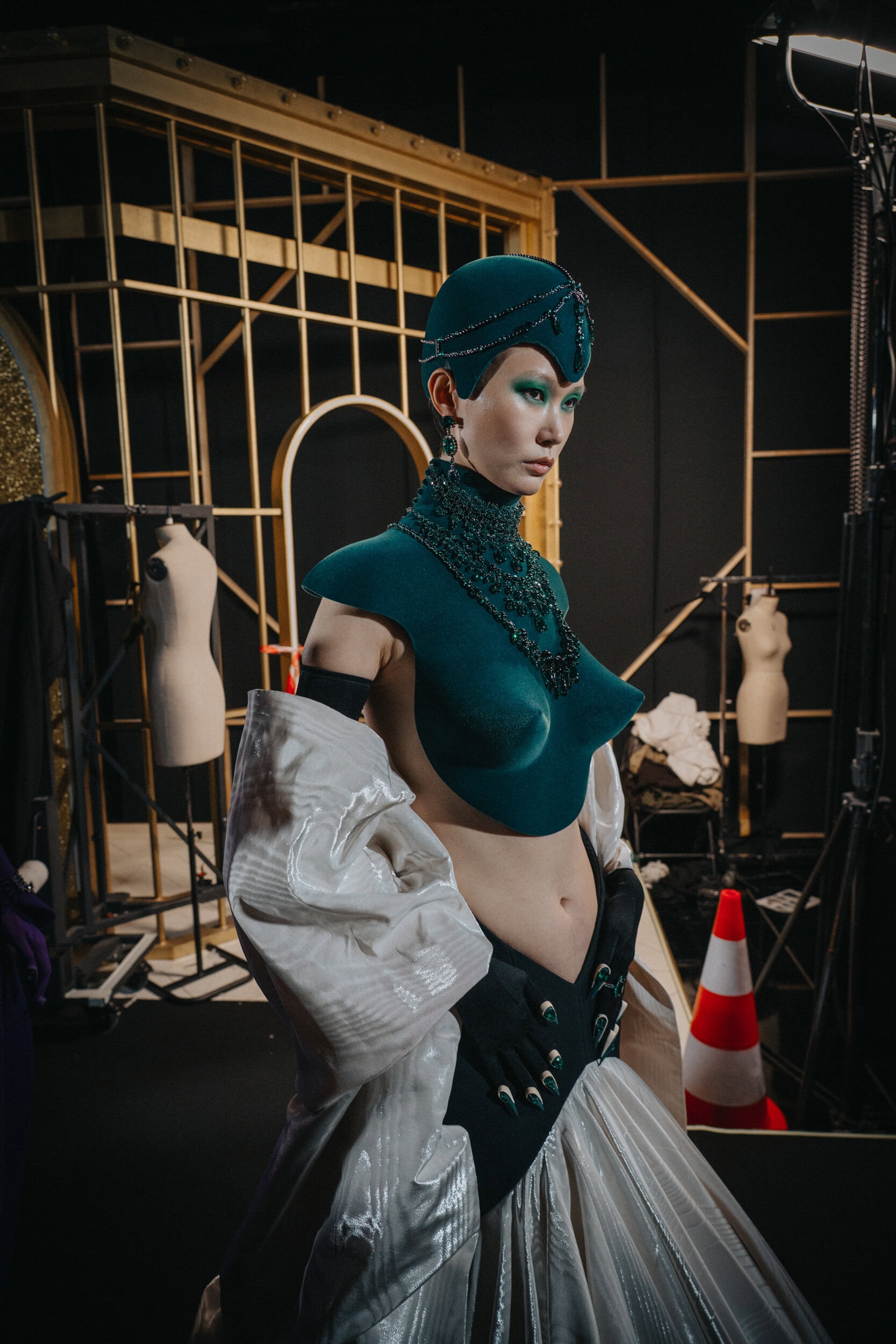 Robert Wun Spring 2026 Couture Fashion Show Backstage