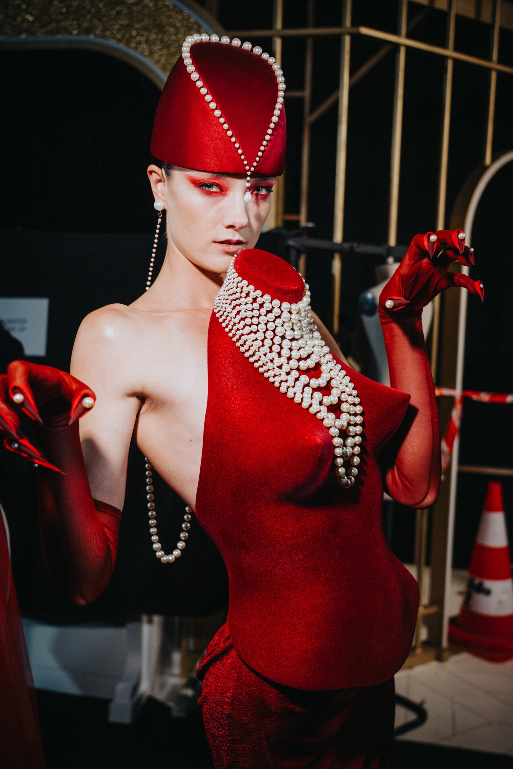 Robert Wun Spring 2026 Couture Fashion Show Backstage