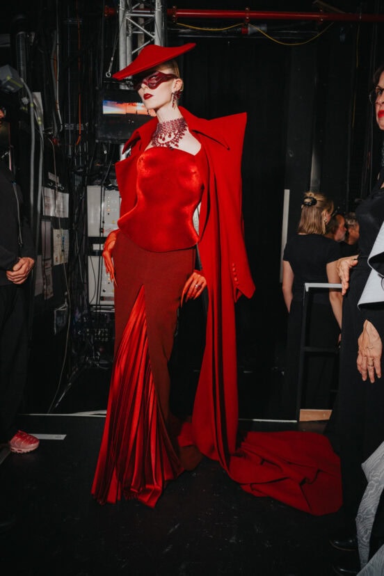 Robert Wun Spring 2026 Couture Fashion Show Backstage