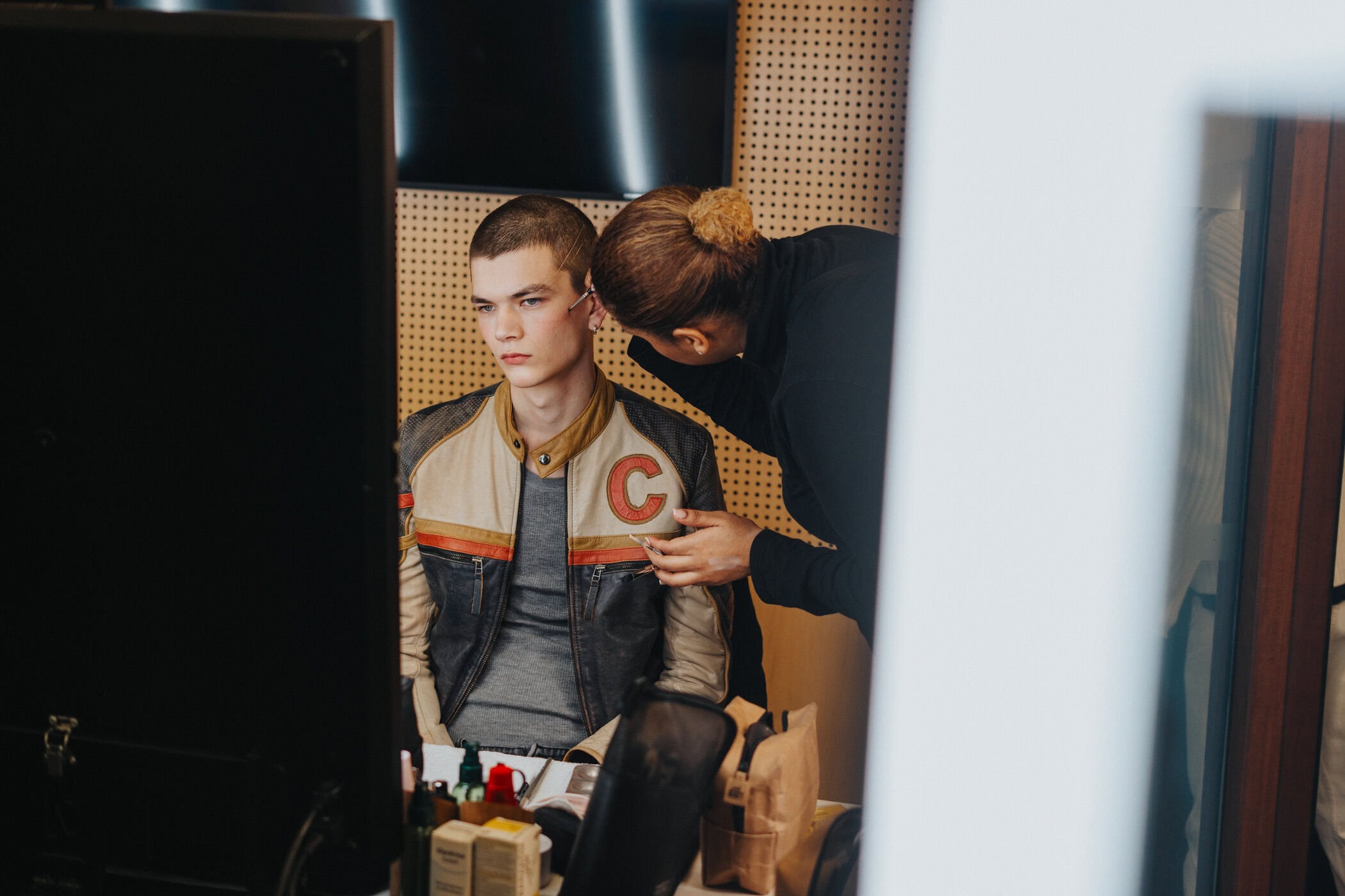 Y-3 Fall 2026 Men’s Fashion Show Backstage