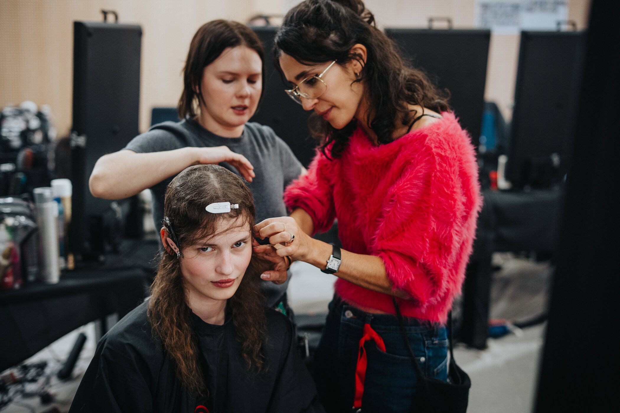 Y-3 Fall 2026 Men’s Fashion Show Backstage