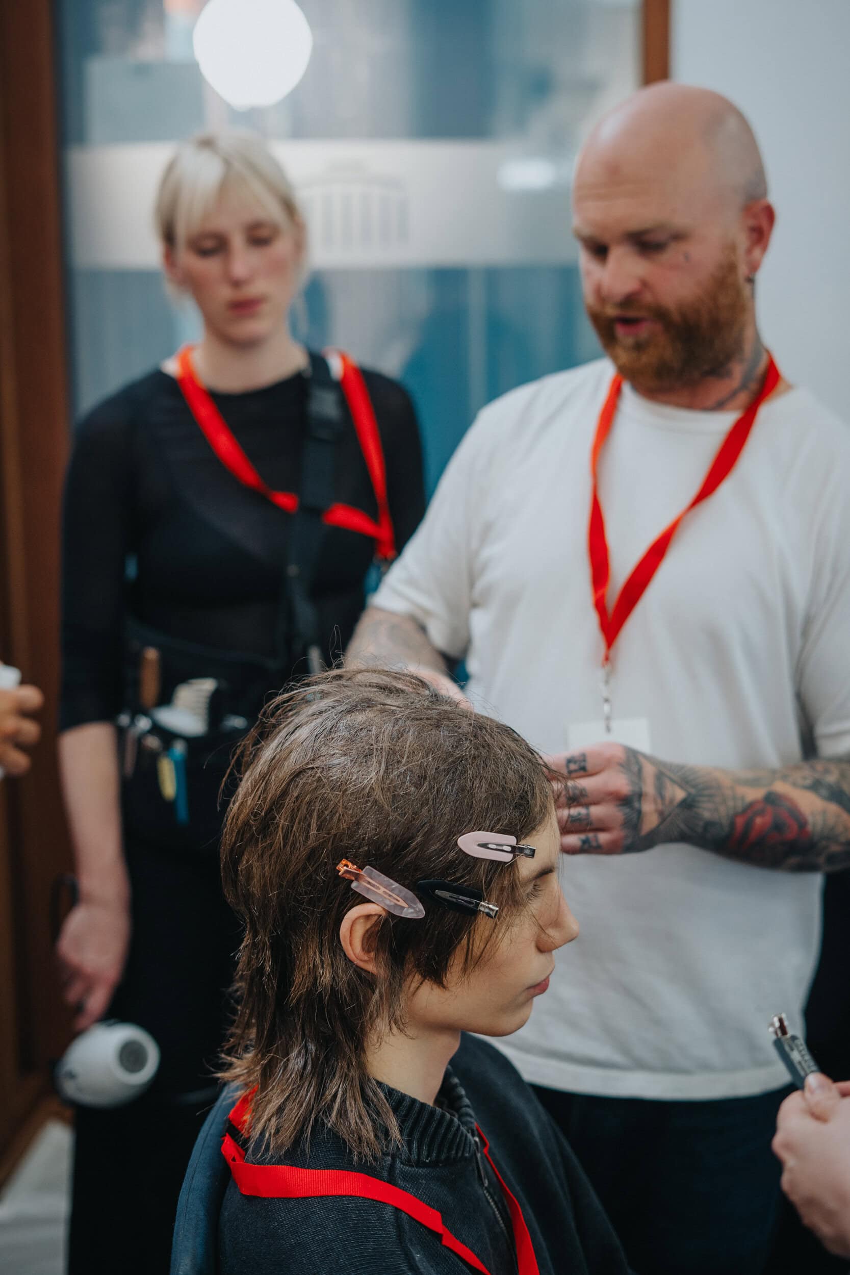 Y-3 Fall 2026 Men’s Fashion Show Backstage
