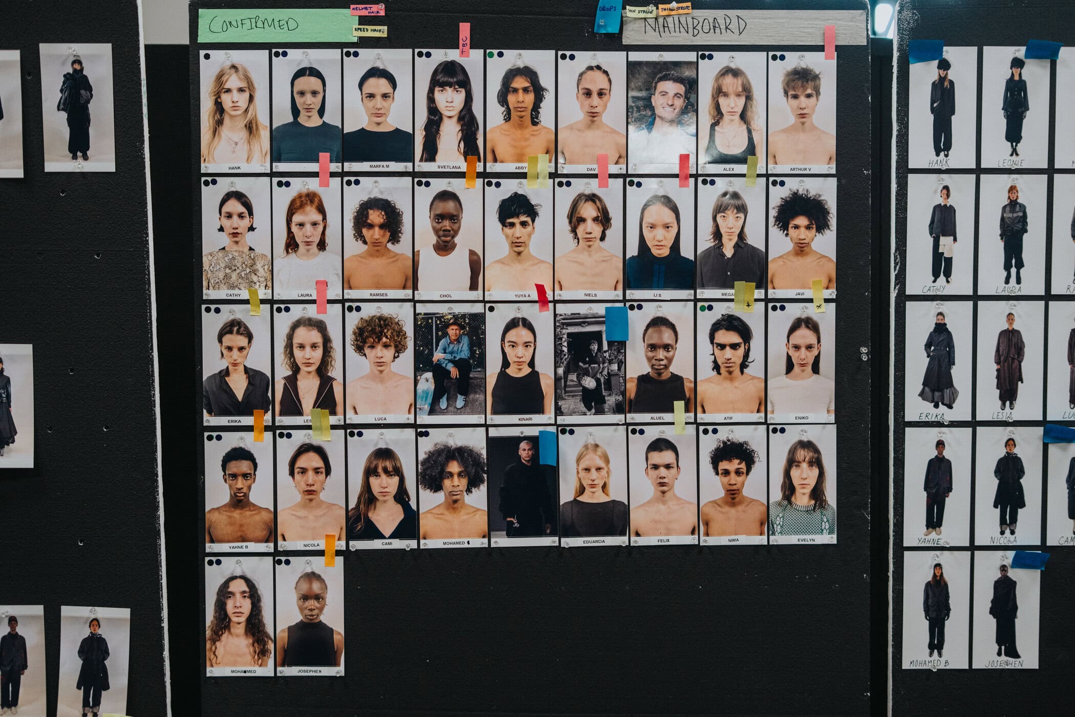 Y-3 Fall 2026 Men’s Fashion Show Backstage
