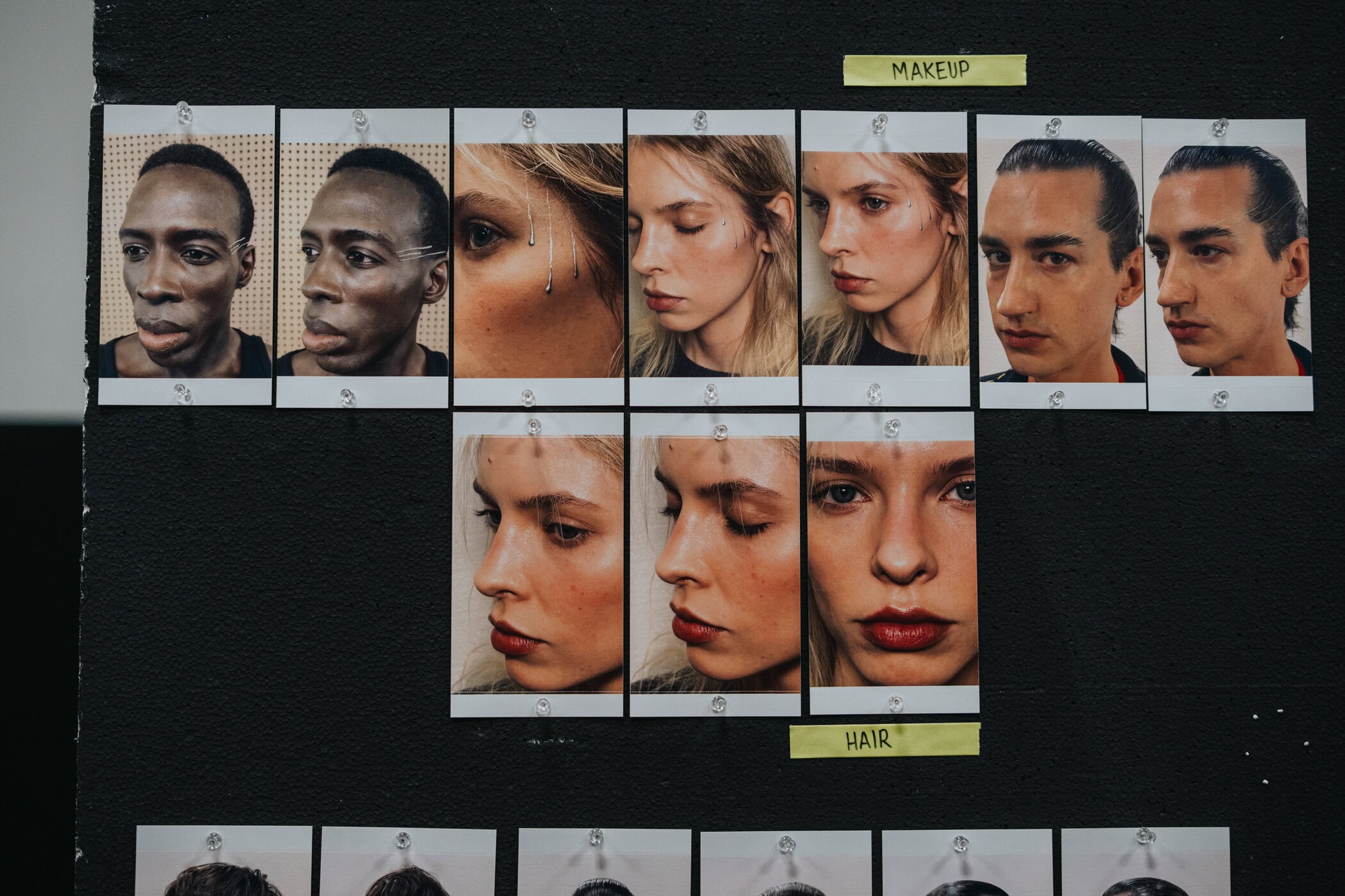 Y-3 Fall 2026 Men’s Fashion Show Backstage