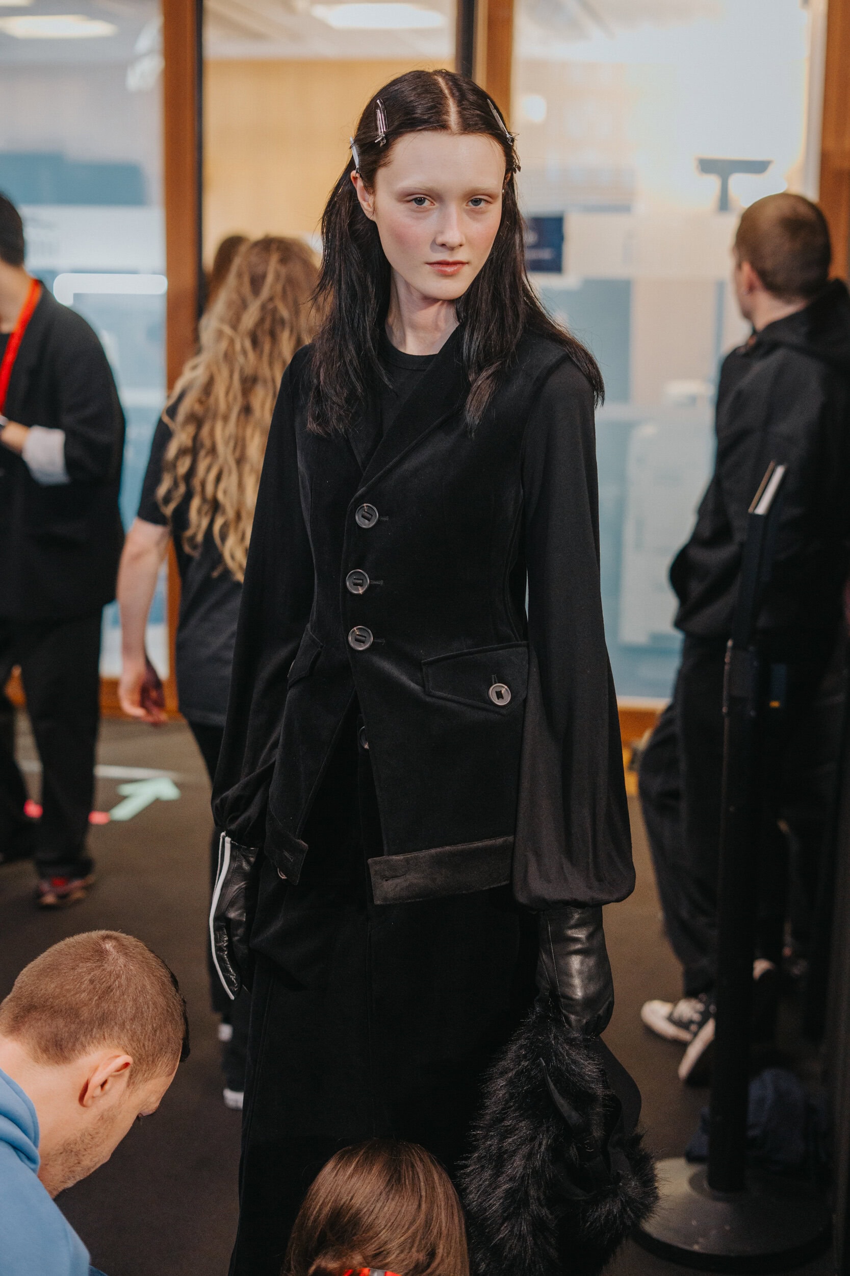 Y-3 Fall 2026 Men’s Fashion Show Backstage