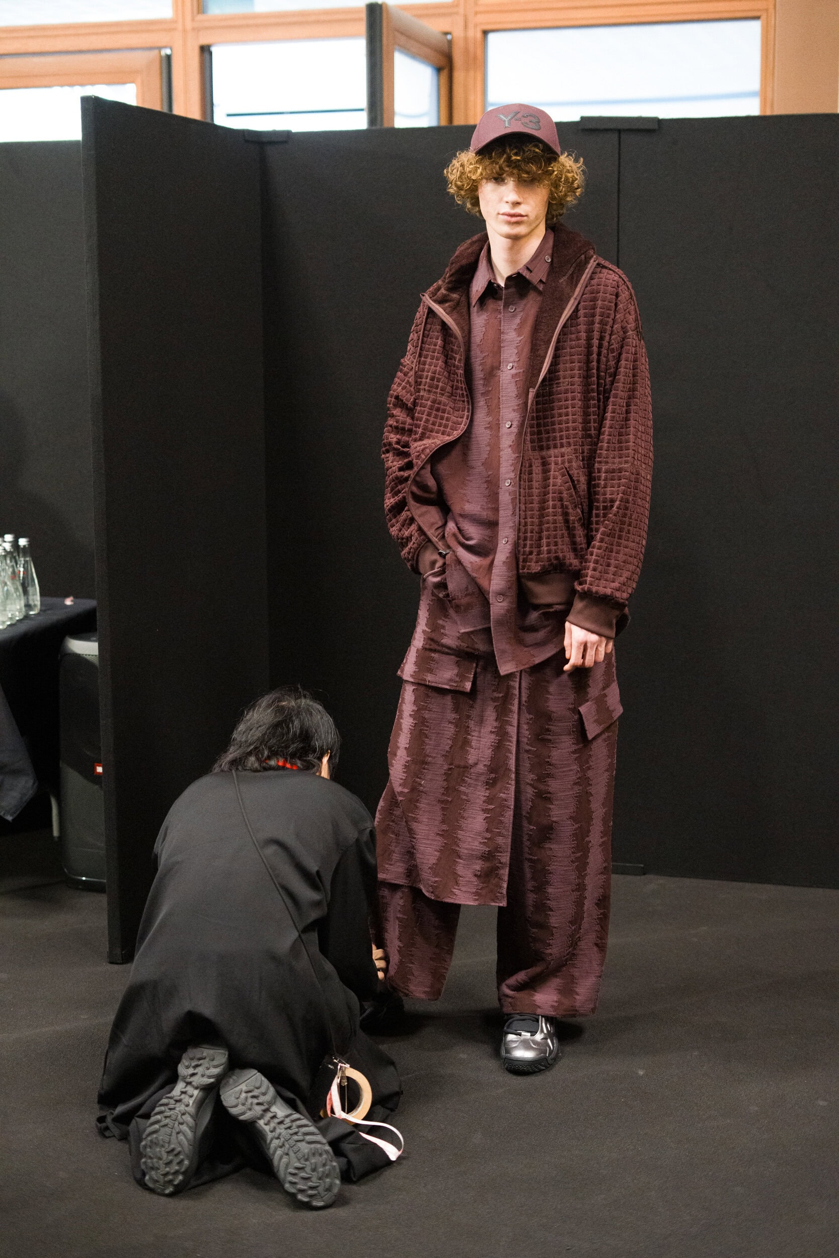 Y-3 Fall 2026 Men’s Fashion Show Backstage